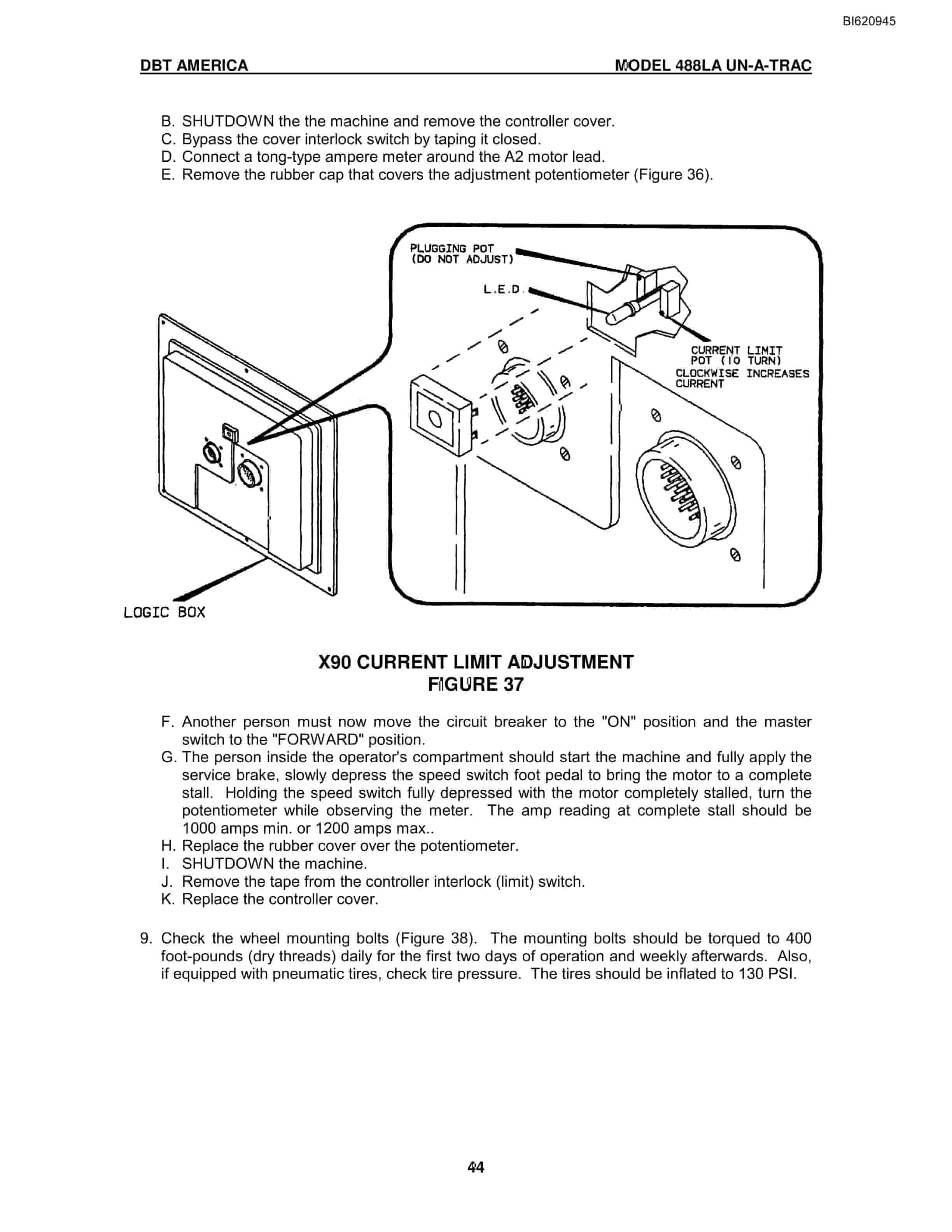 Bucyrus 488 Technical Manual BI620945-3