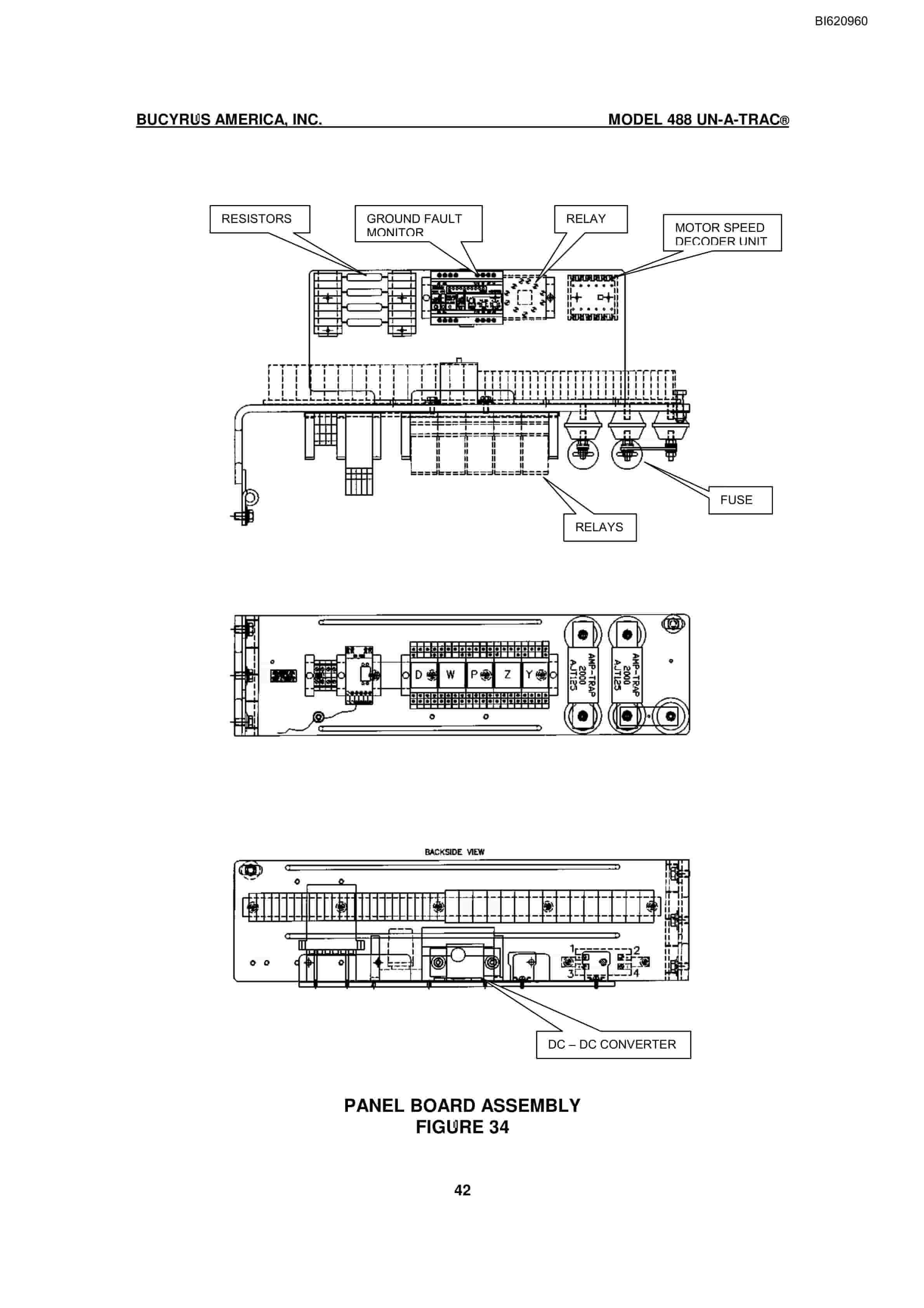 Bucyrus 488LA W-LA 2000 Controller China Operation Manual BI620960-3