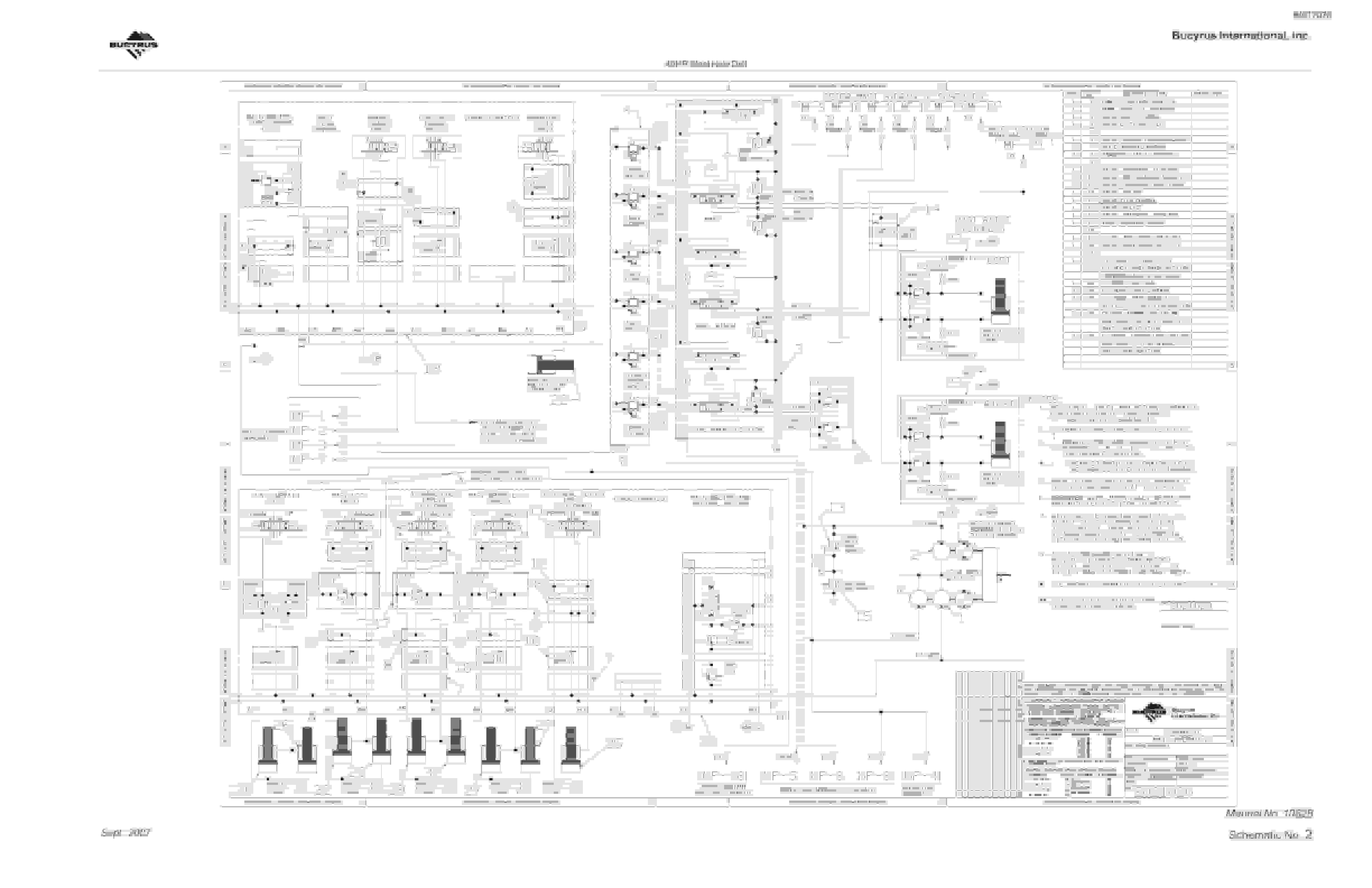 Bucyrus 49HR Blast Hole Drill Maintenance And Operation Manual BI617076-5