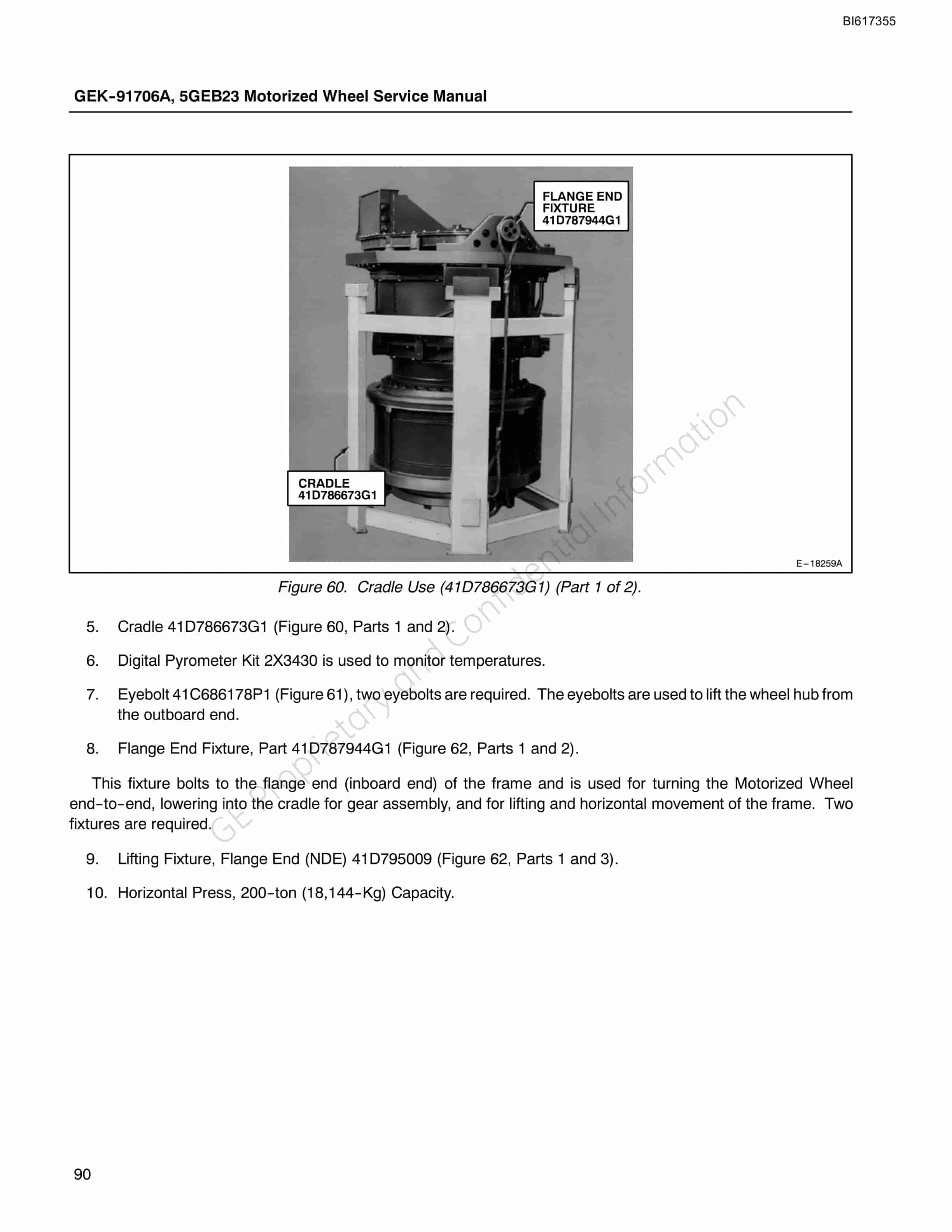 Bucyrus 5GEB23 Motorized Wheel Technical Manual BI617355-4