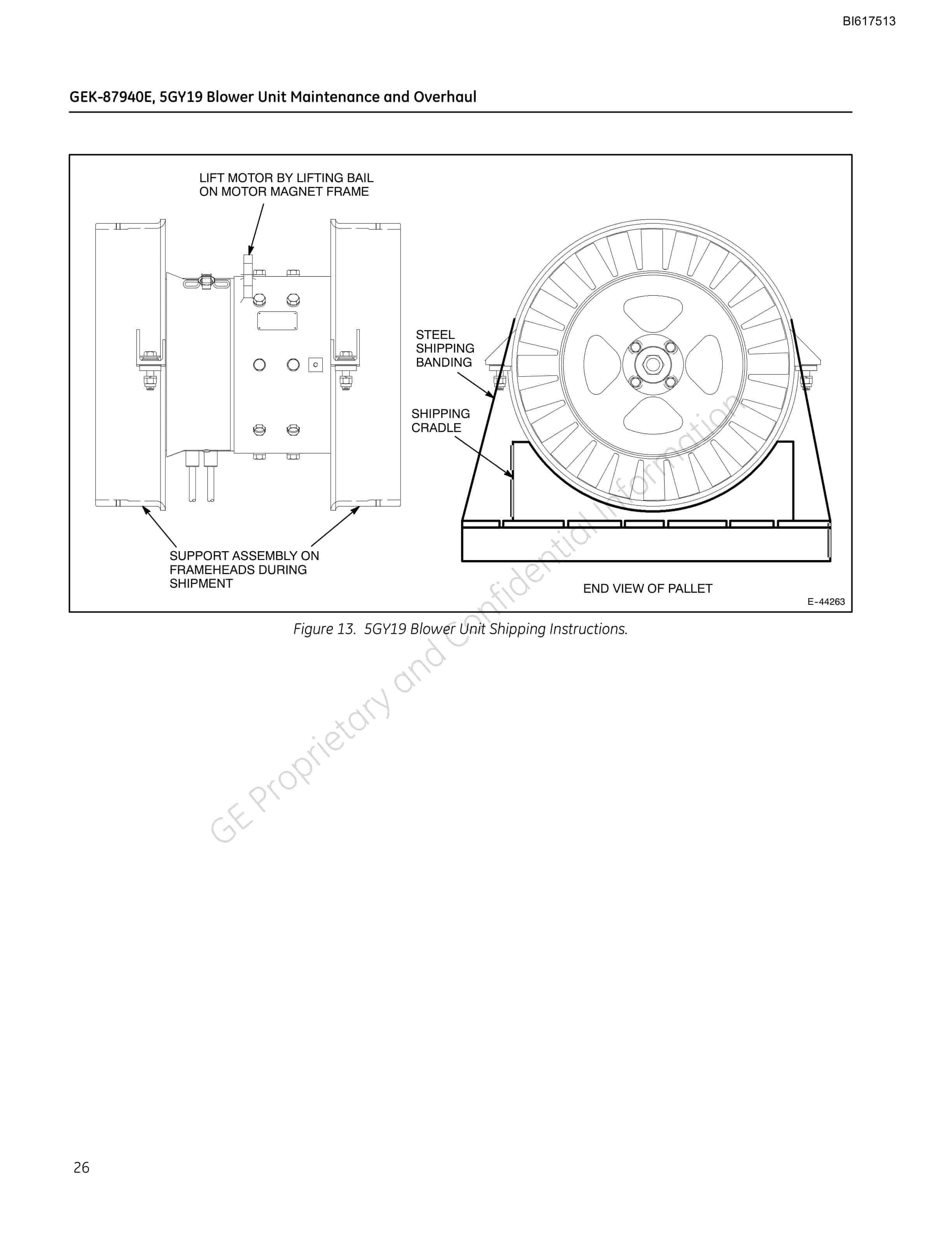 Bucyrus 5GY19 Blower Unit Technical Manual BI617513-3