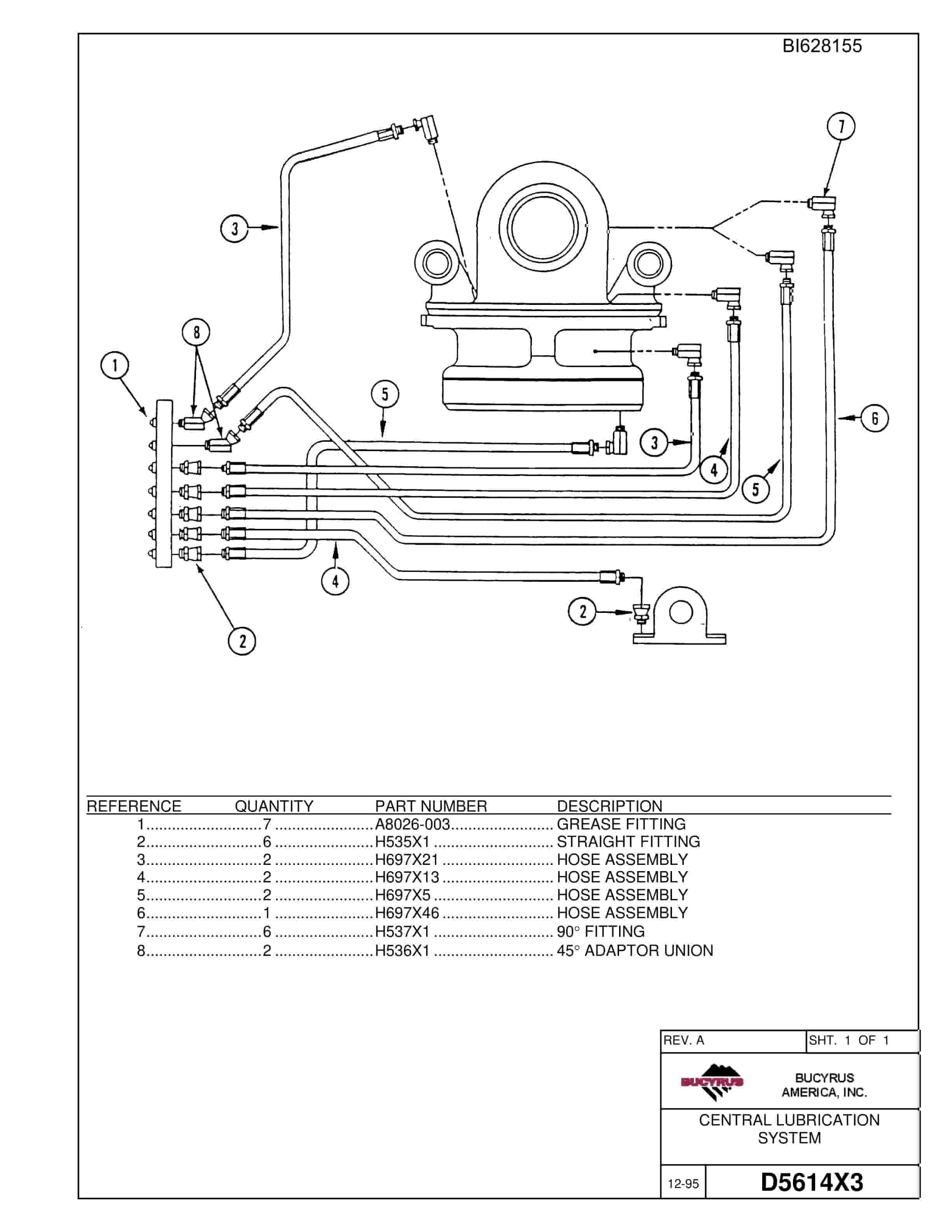 Bucyrus 601 Parts Catalog BI628155 2 Bucyrus 601 Parts Catalog BI628155 - Image 2
