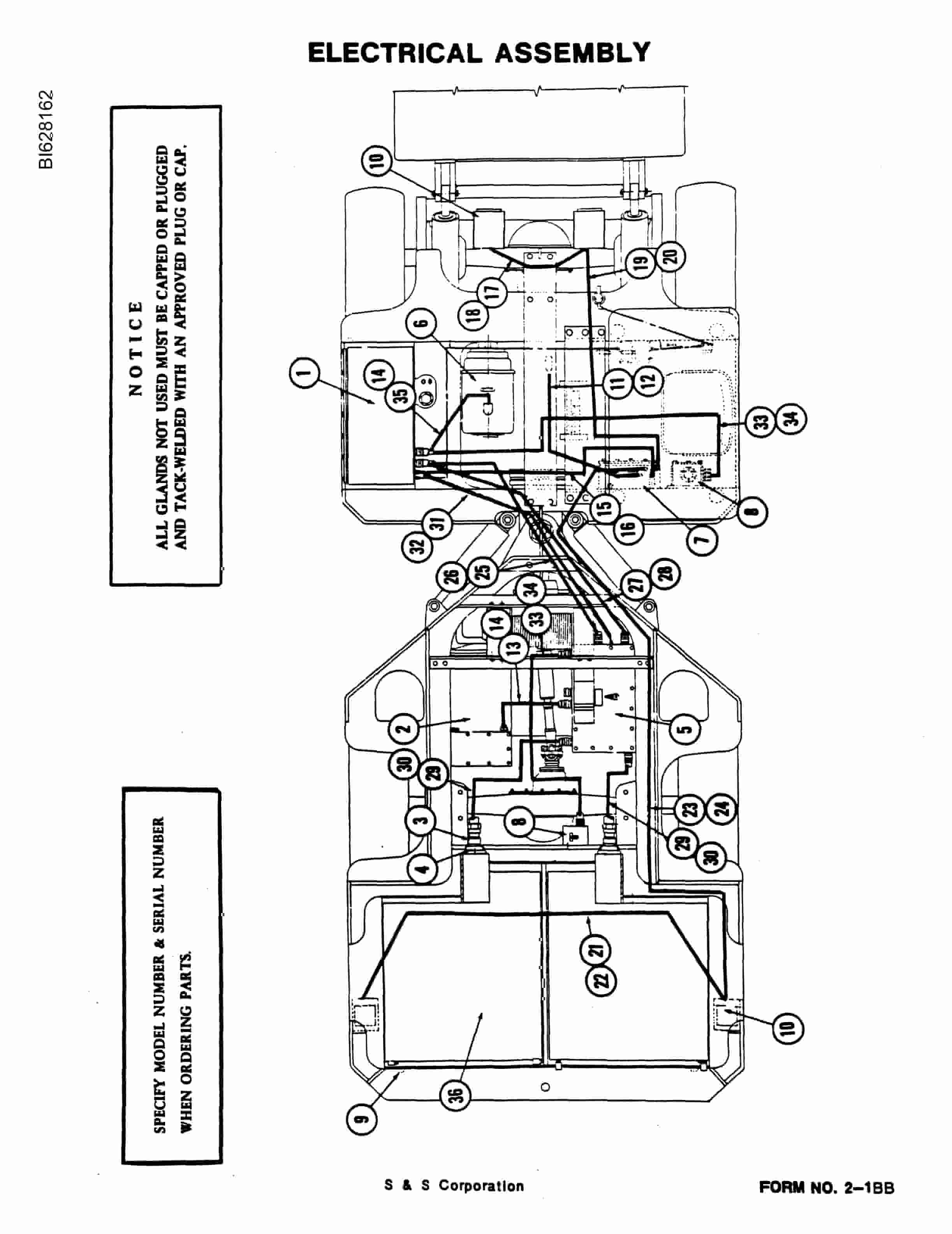 Bucyrus 602 Parts Catalog BI628162-2
