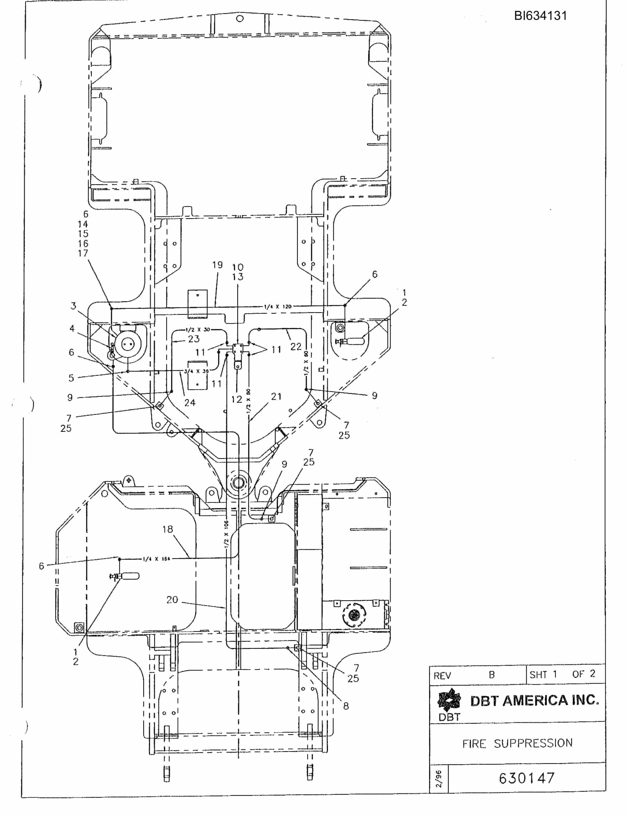 Bucyrus 602 Parts Catalog BI634131-5