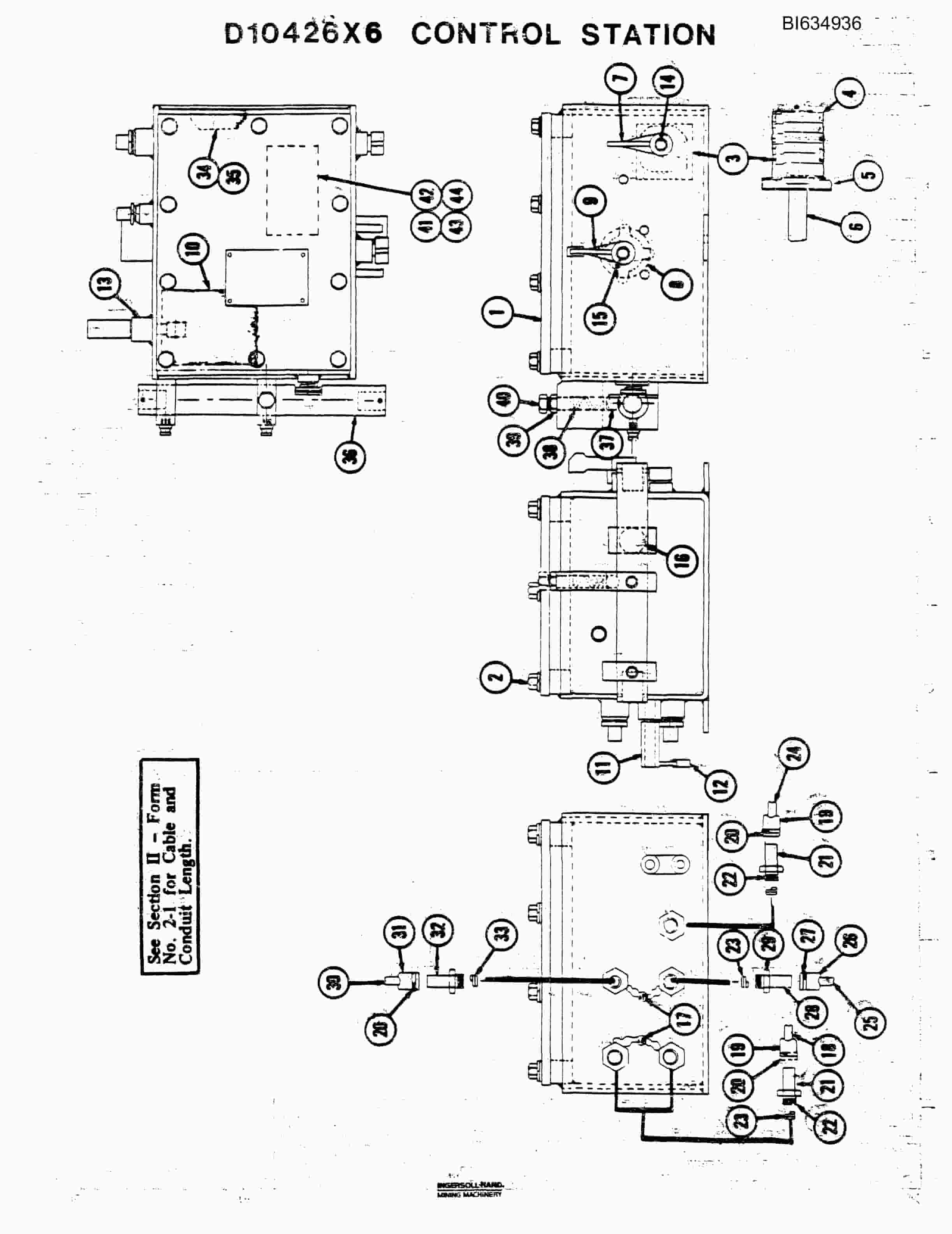 Bucyrus 602 Parts Catalog BI634936-2