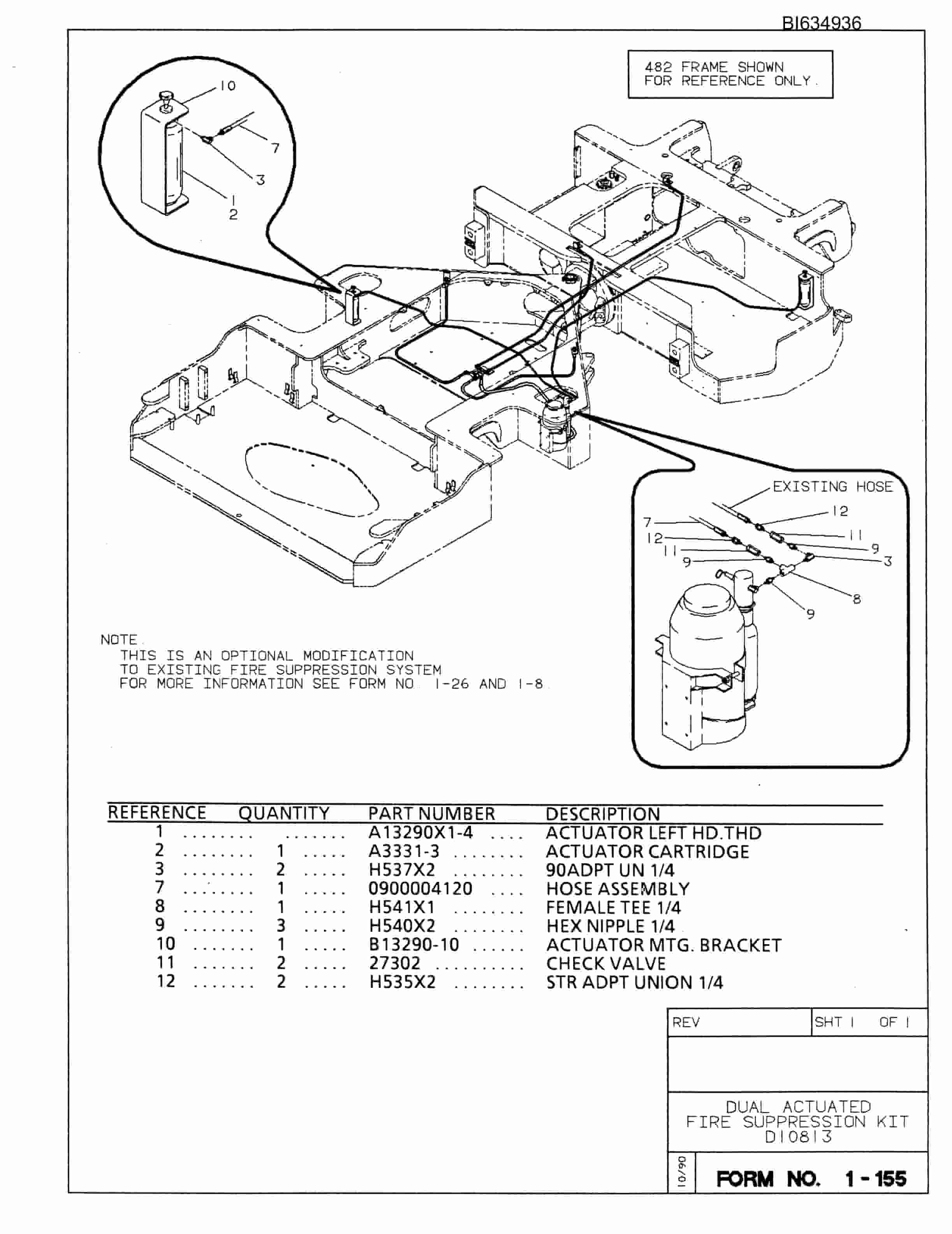 Bucyrus 602 Parts Catalog BI634936-4