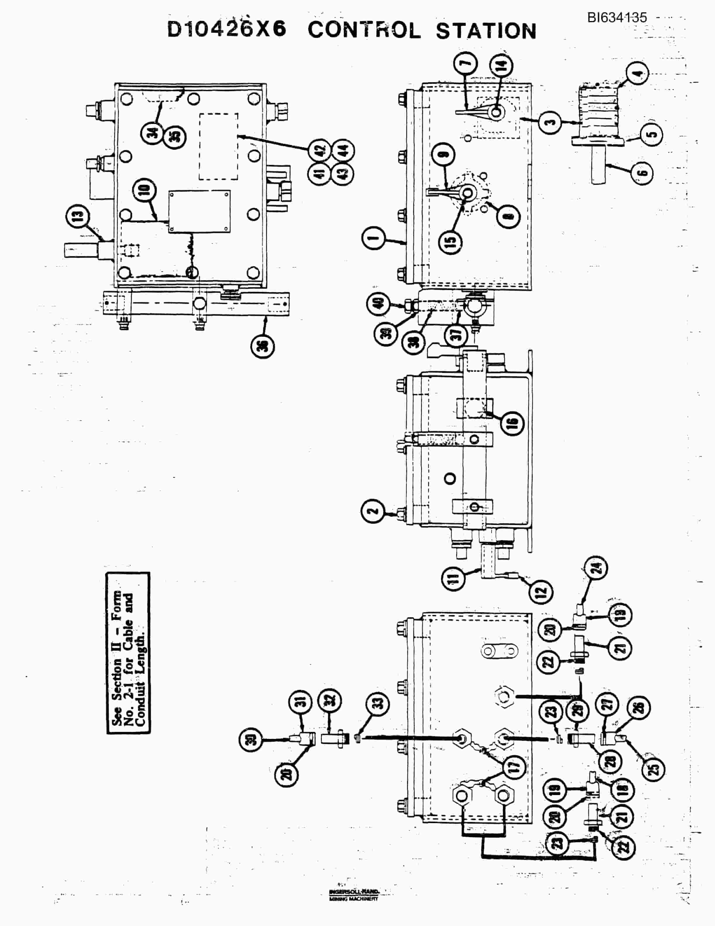 Bucyrus 603 Parts Catalog BI634135-2
