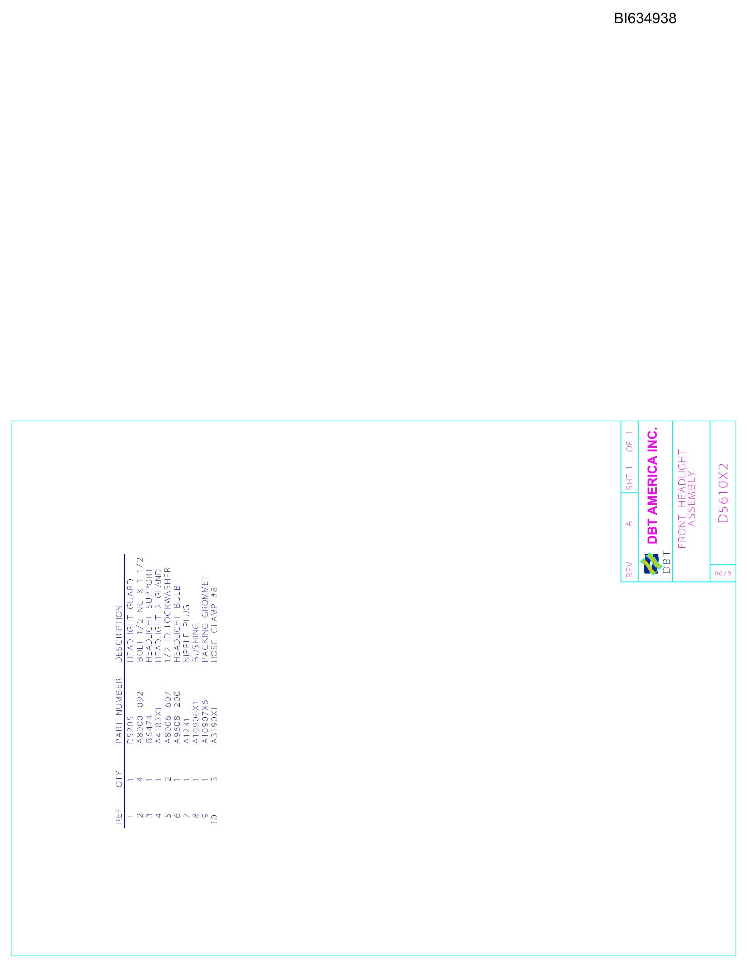 Bucyrus 604 Parts Catalog BI634938 2 Bucyrus 604 Parts Catalog BI634938 - Image 2