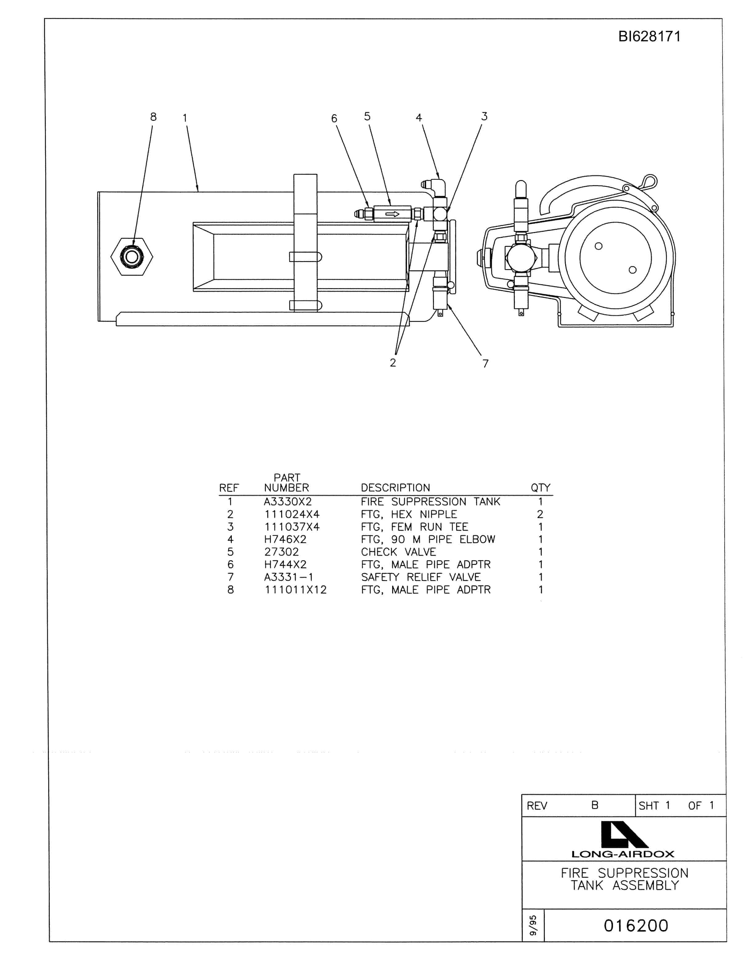 Bucyrus 625 Parts Catalog BI628171-2