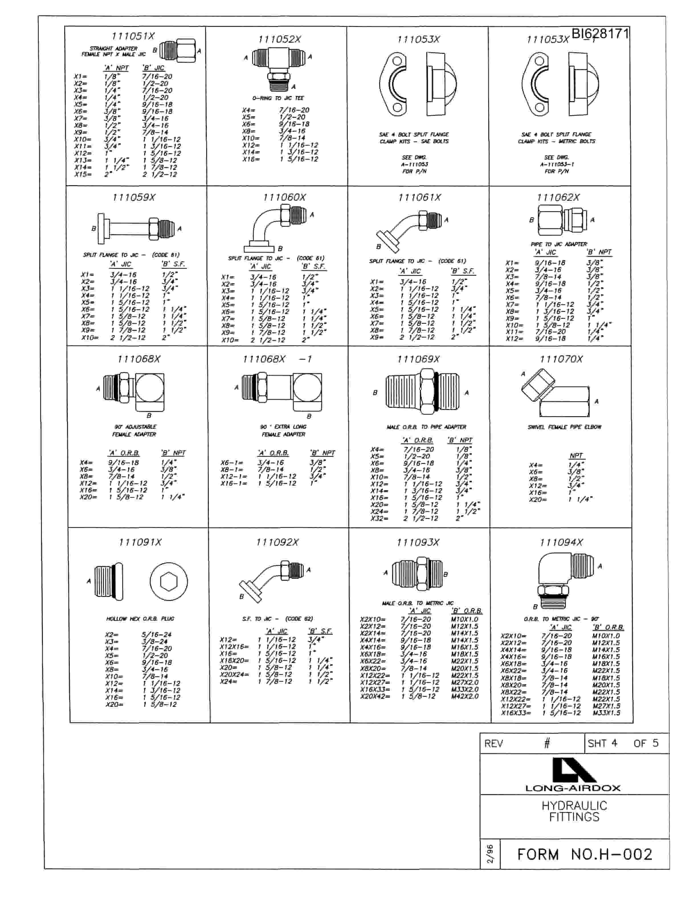 Bucyrus 625 Parts Catalog BI628171-3