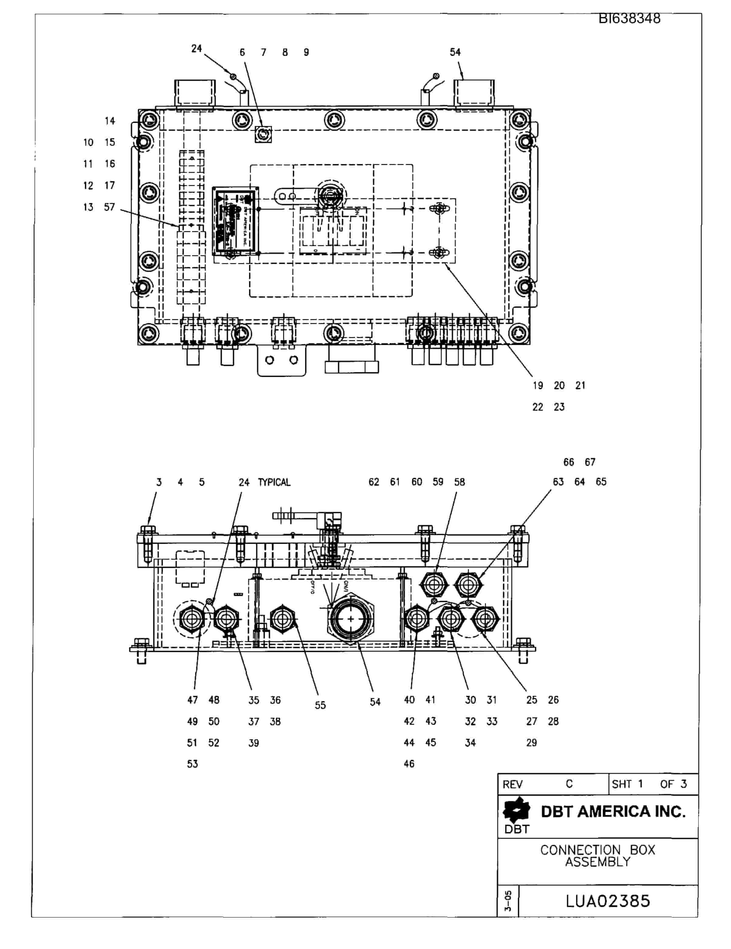 Bucyrus 630-2 Parts Catalog BI638348-2