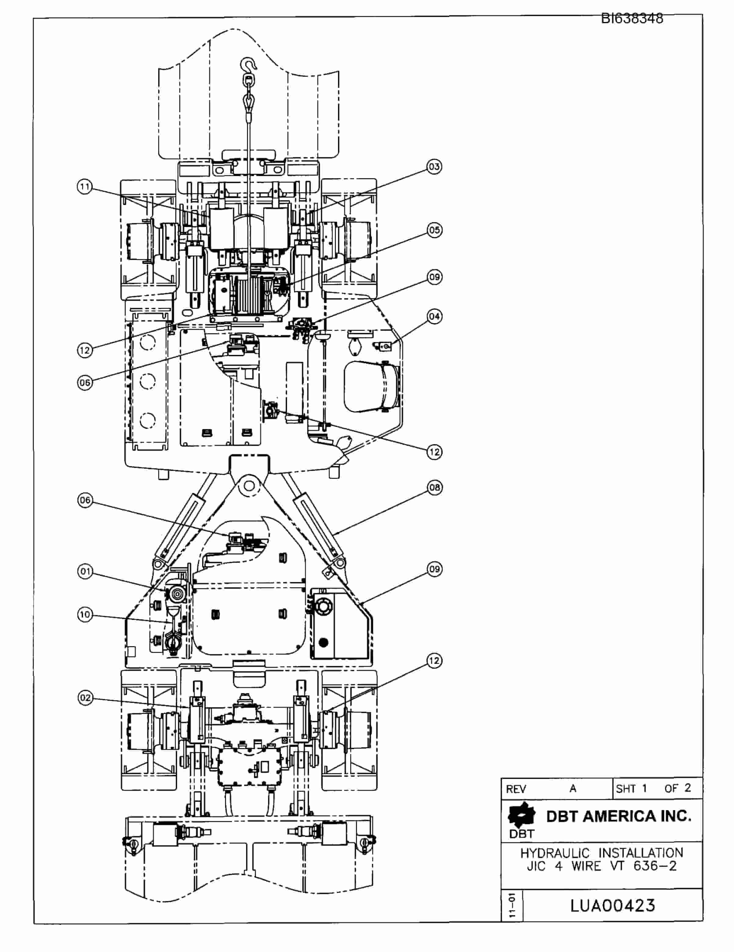 Bucyrus 630-2 Parts Catalog BI638348-3