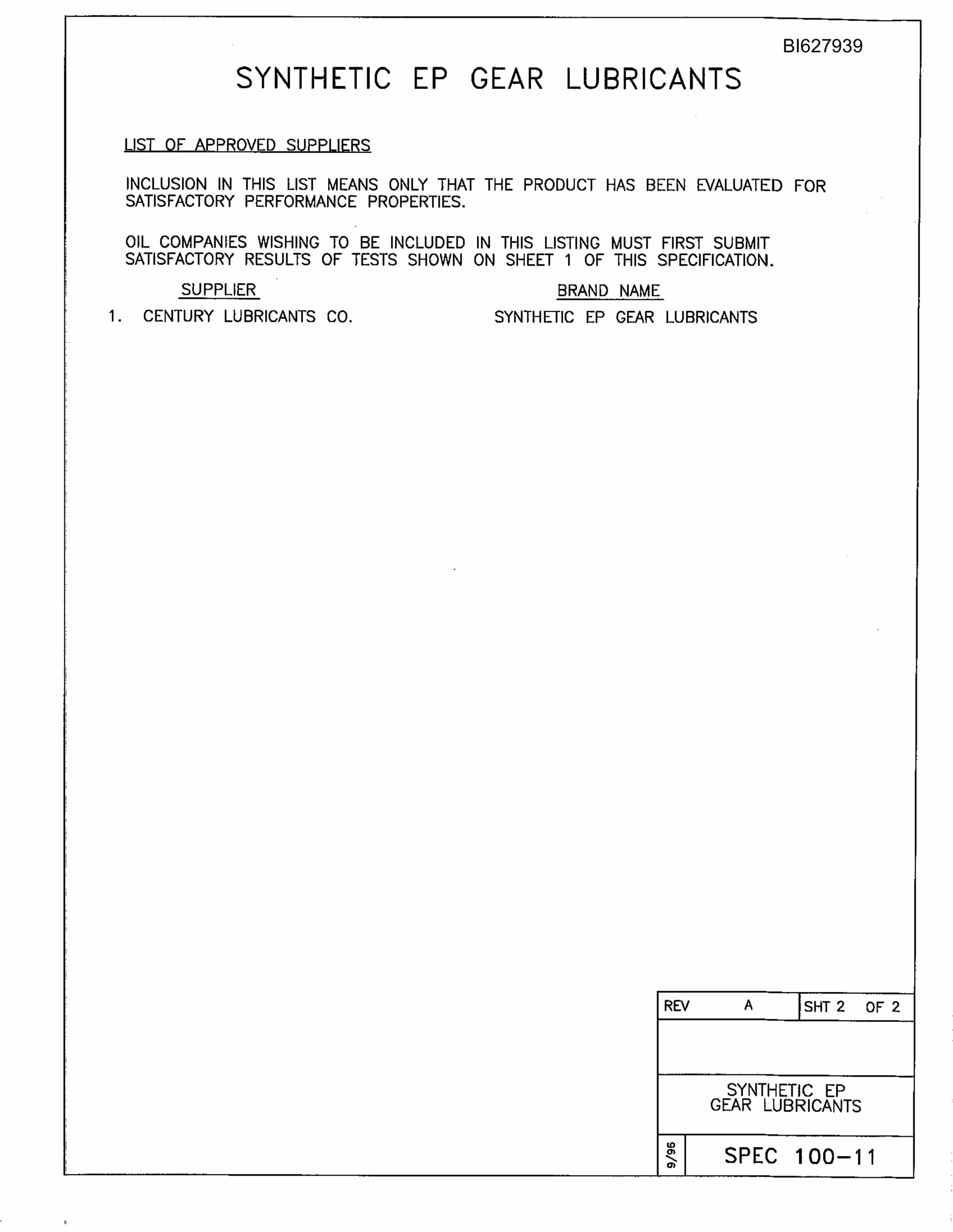 Bucyrus 630 Parts Catalog BI627939-3