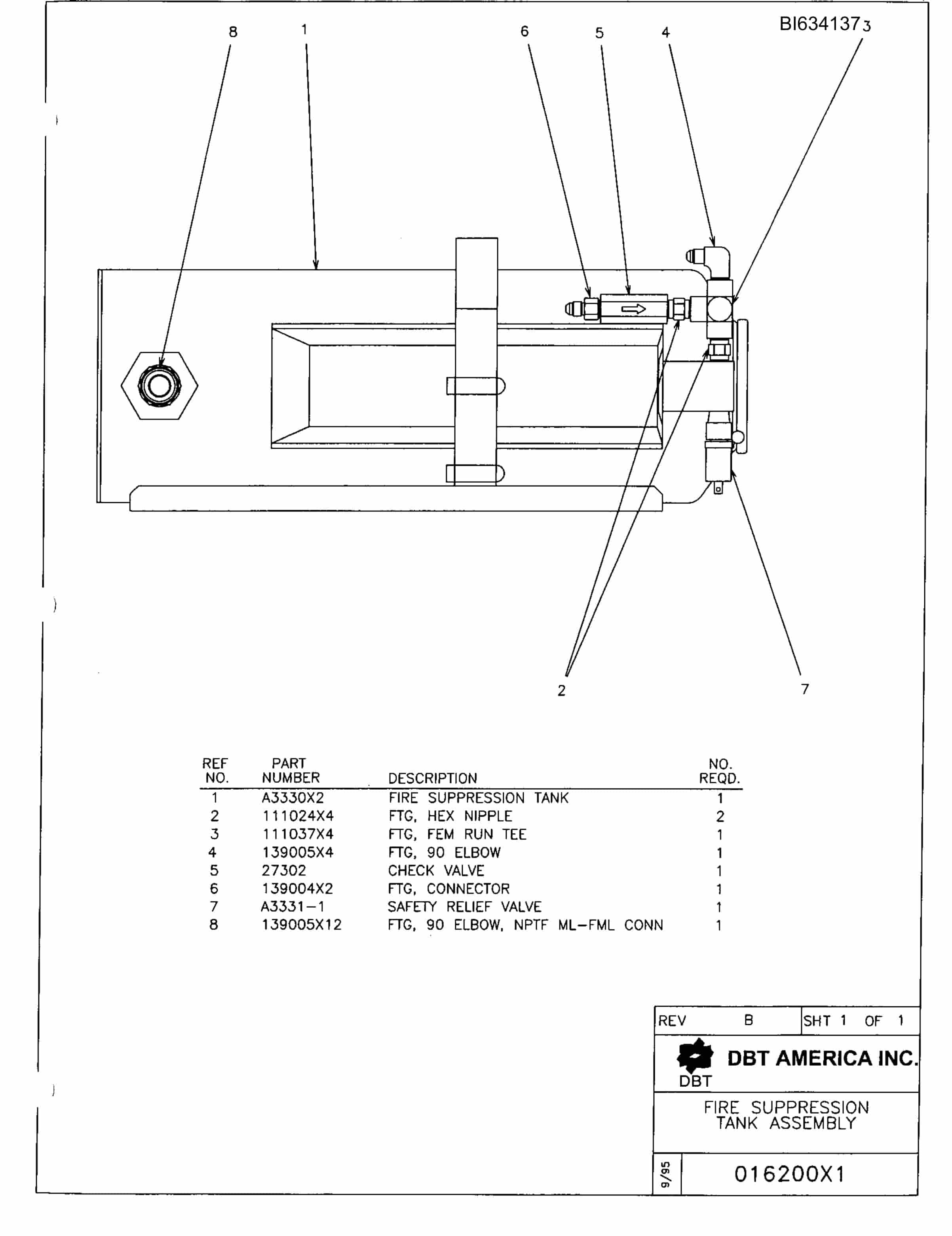 Bucyrus 630 Parts Catalog BI634137-5
