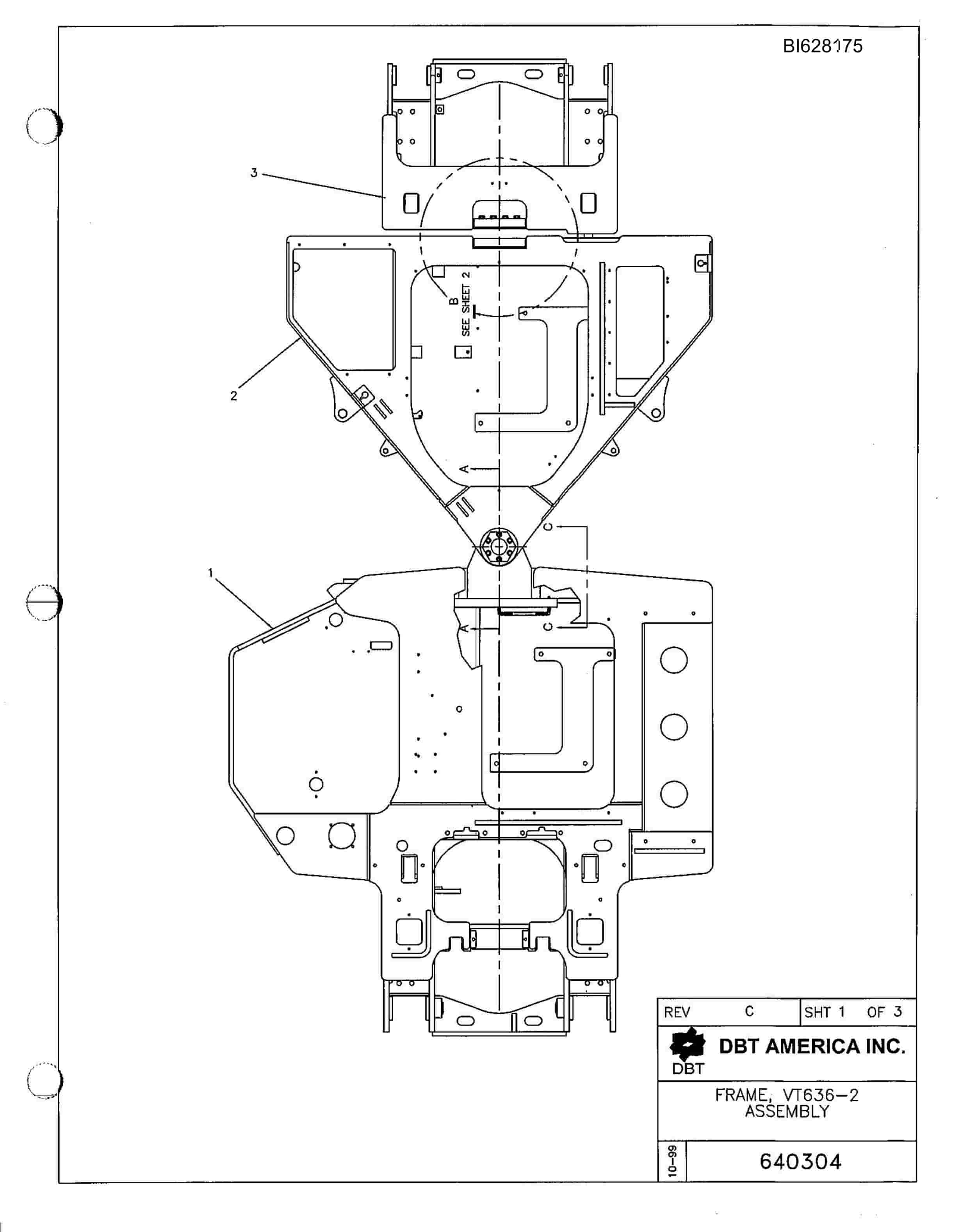 Bucyrus 636-2 Parts Catalog BI628179-3