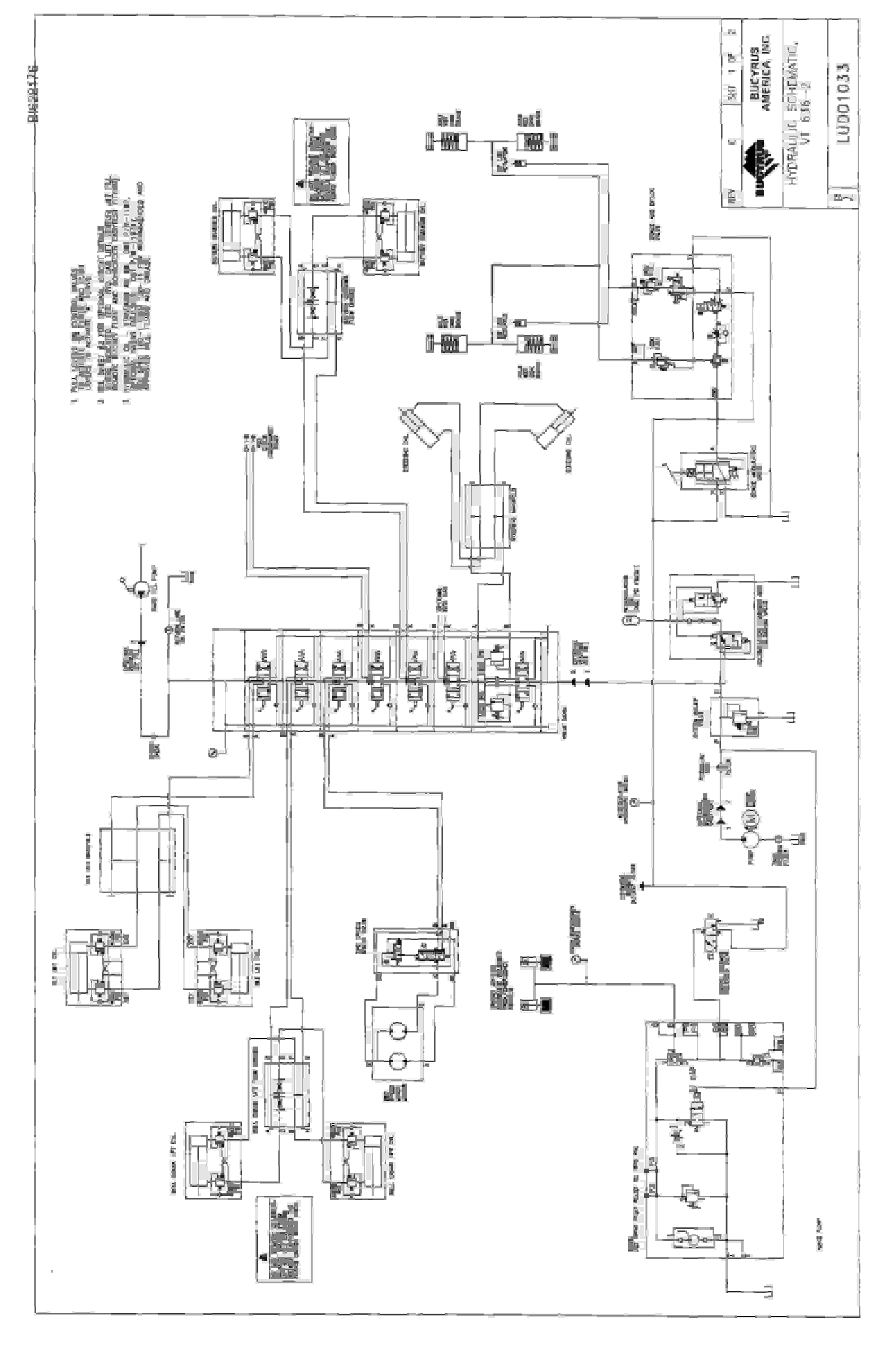 Bucyrus 636 Parts Catalog BI628176-3