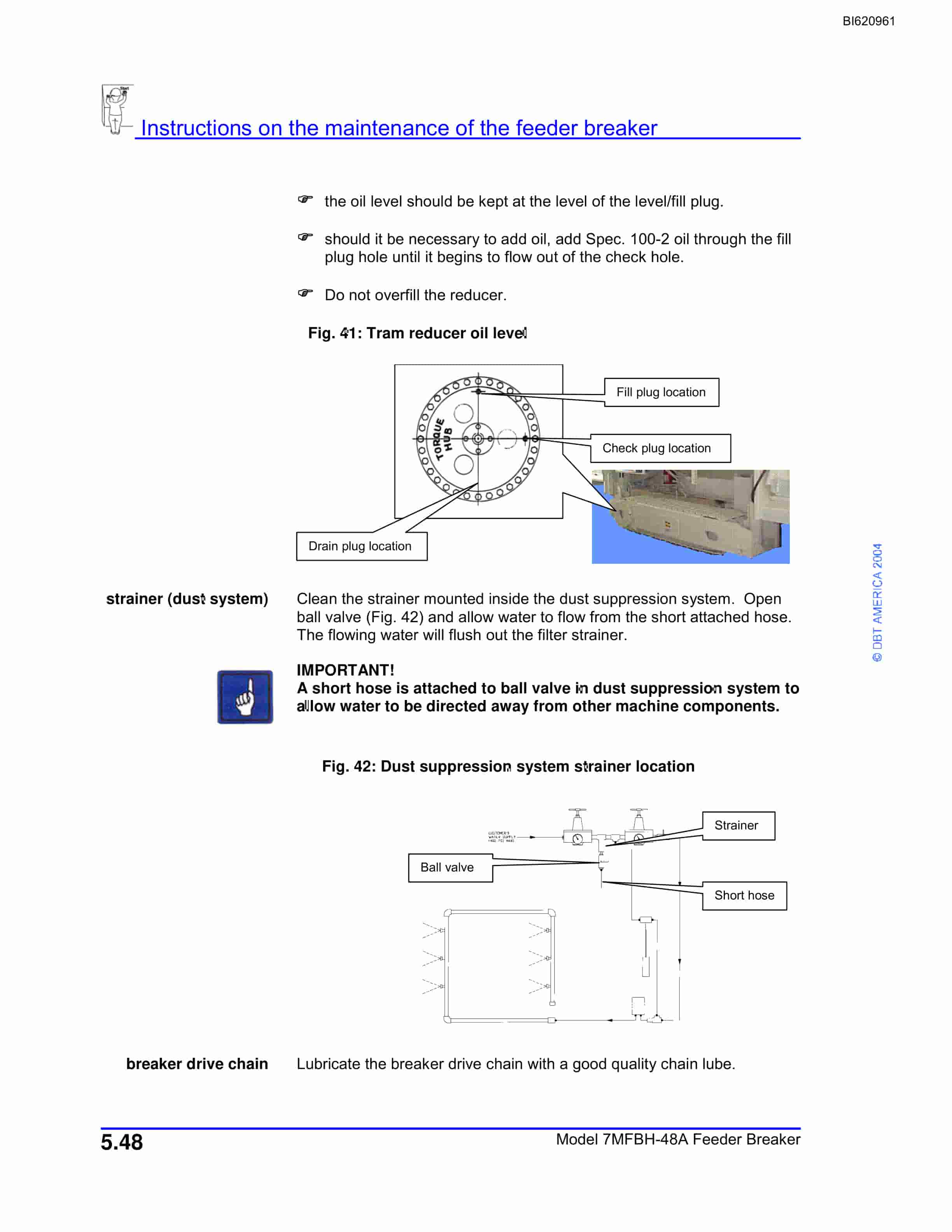 Bucyrus 7MFBH-48A Feeder Breaker Technical Manual BI620961-2