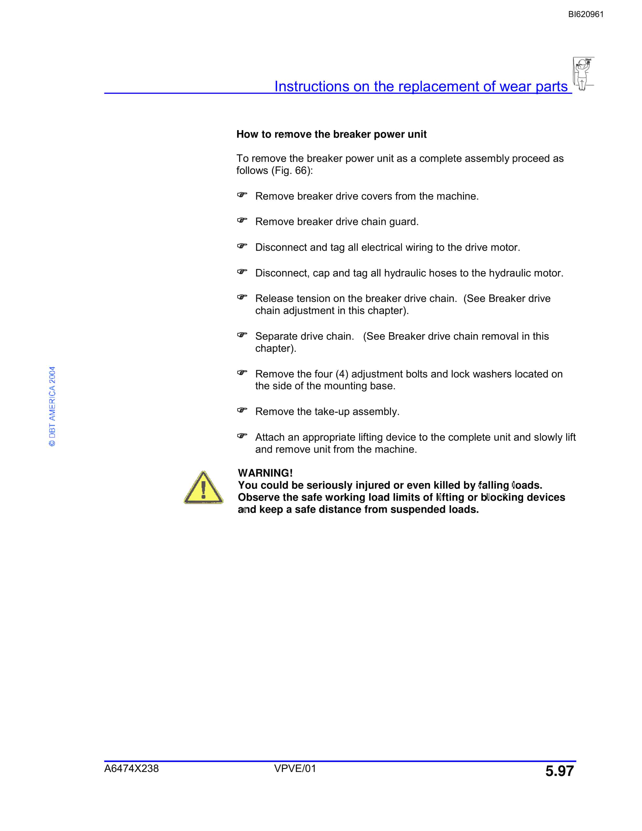 Bucyrus 7MFBH-48A Feeder Breaker Technical Manual BI620961-4