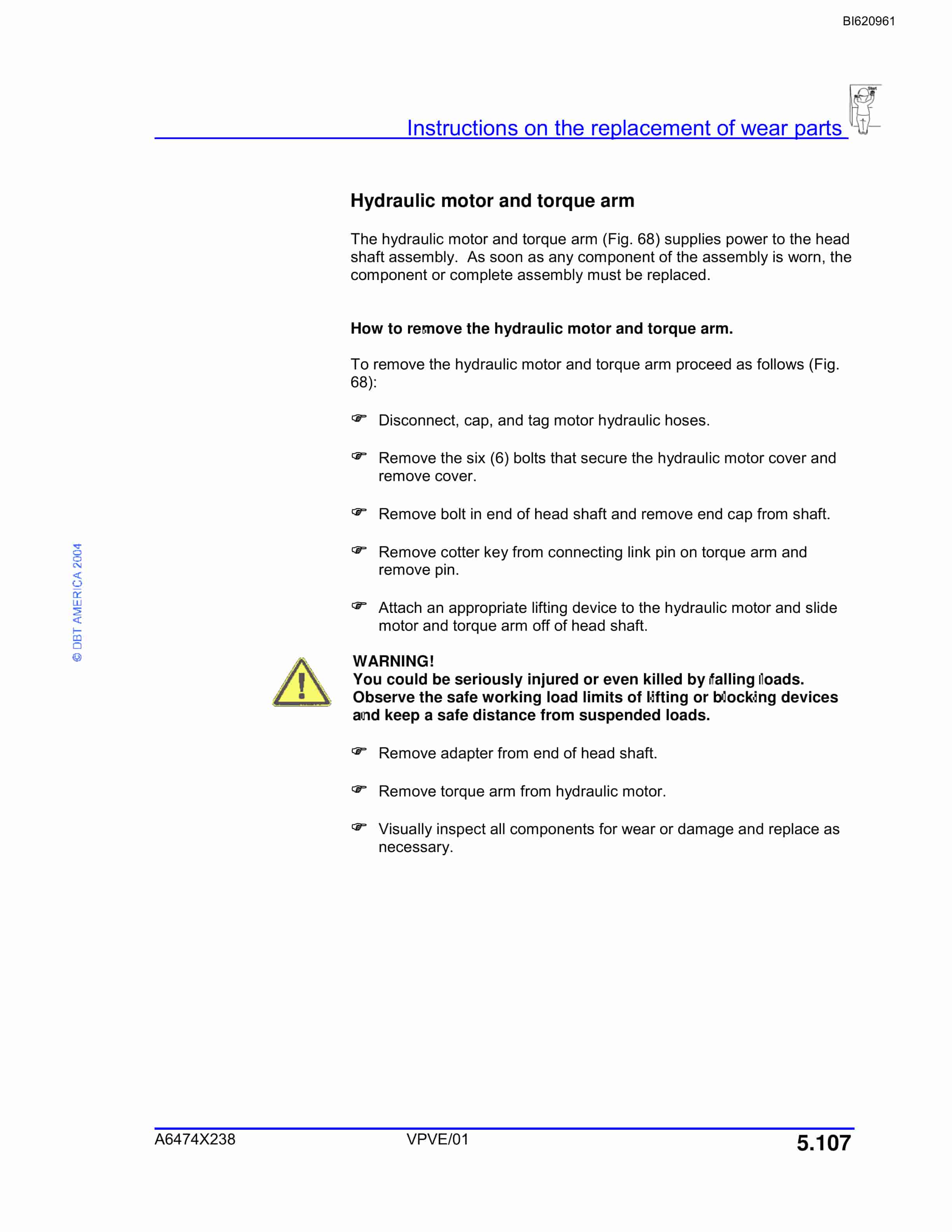 Bucyrus 7MFBH-48A Feeder Breaker Technical Manual BI620961-5