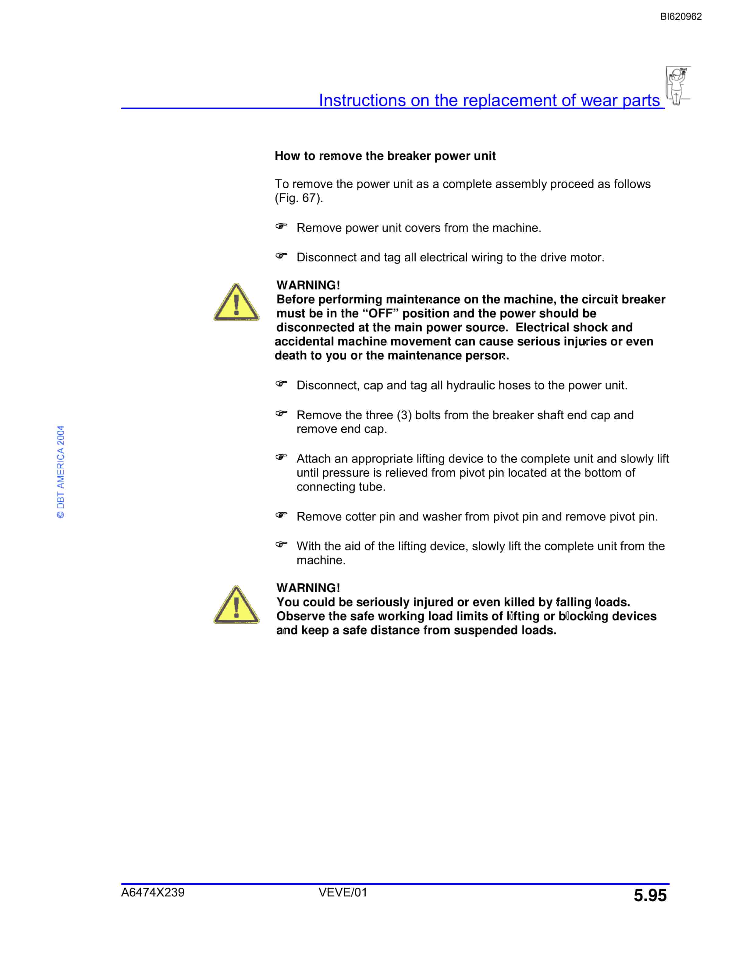 Bucyrus 7MFBH-48A Feeder Breaker Technical Manual BI620962-4