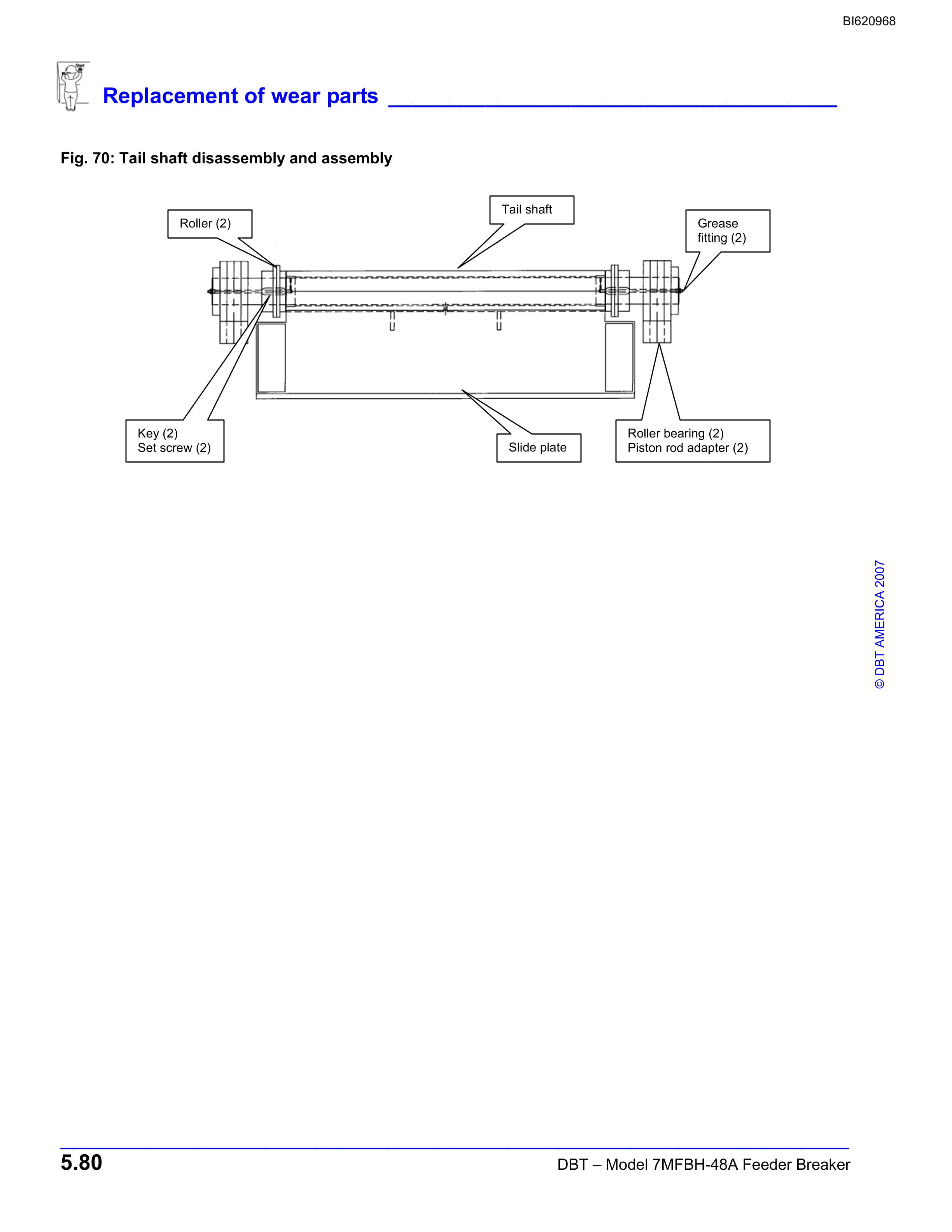 Bucyrus 7MFBH-48A Feeder Breaker Technical Manual BI620968-3