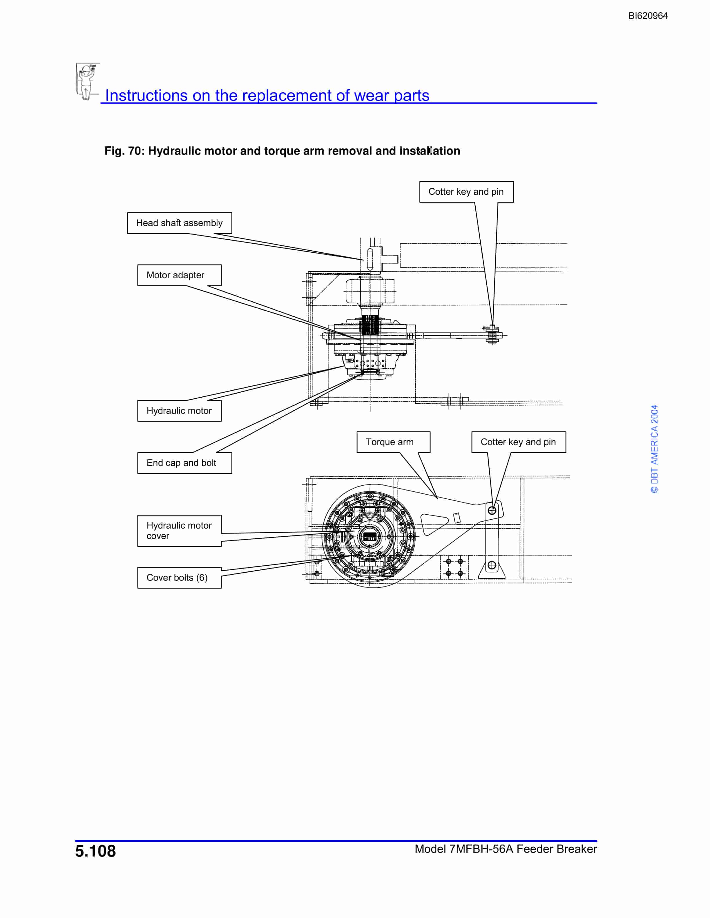 Bucyrus 7MFBH-56A Feeder Breaker Technical Manual BI620964-5