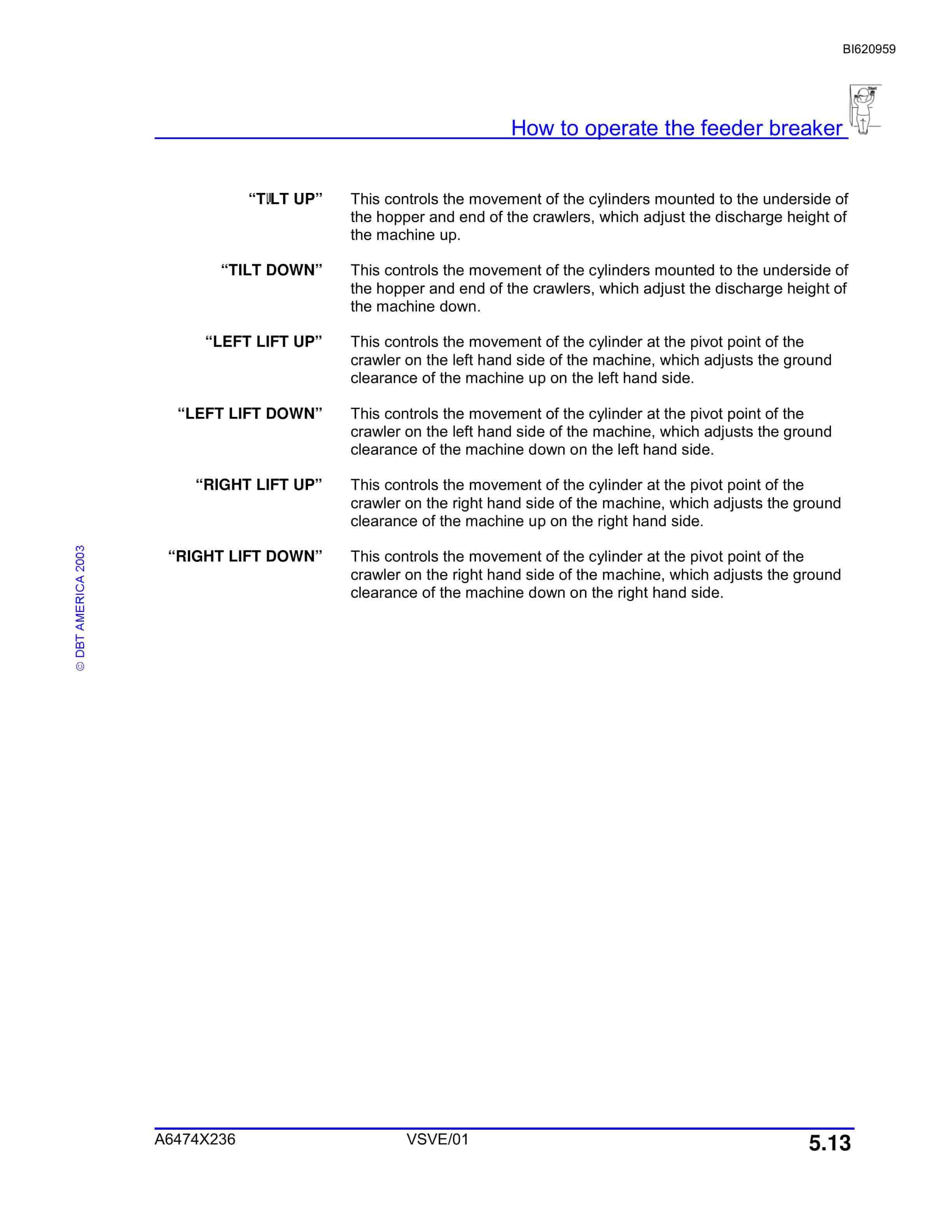 Bucyrus 7MFBM-48A-DD Feeder Breaker Technical Manual BI620959-4