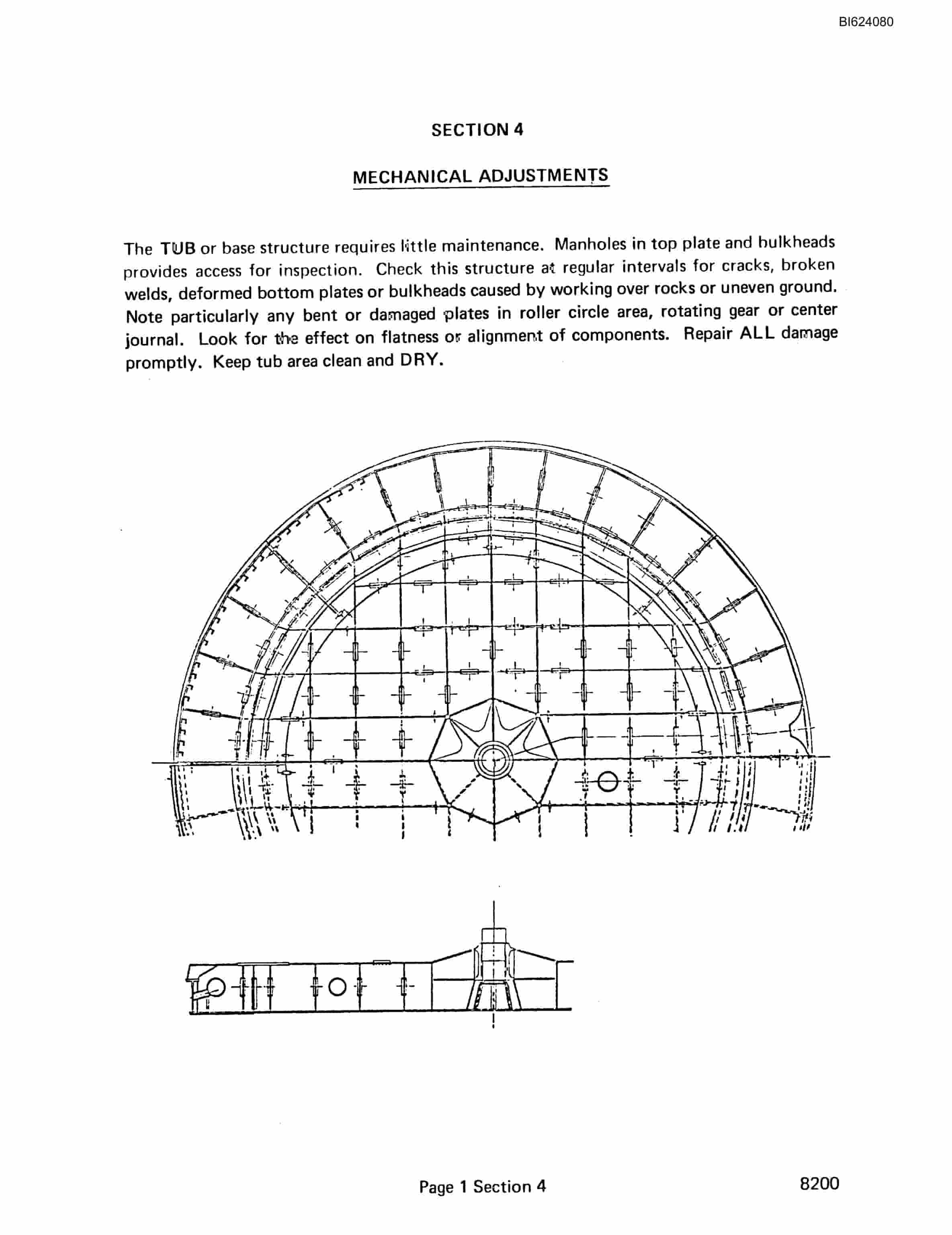 Bucyrus 8200 Dragline Technical Manual BI624080 3 Bucyrus 8200 Dragline Technical Manual BI624080 - Image 3