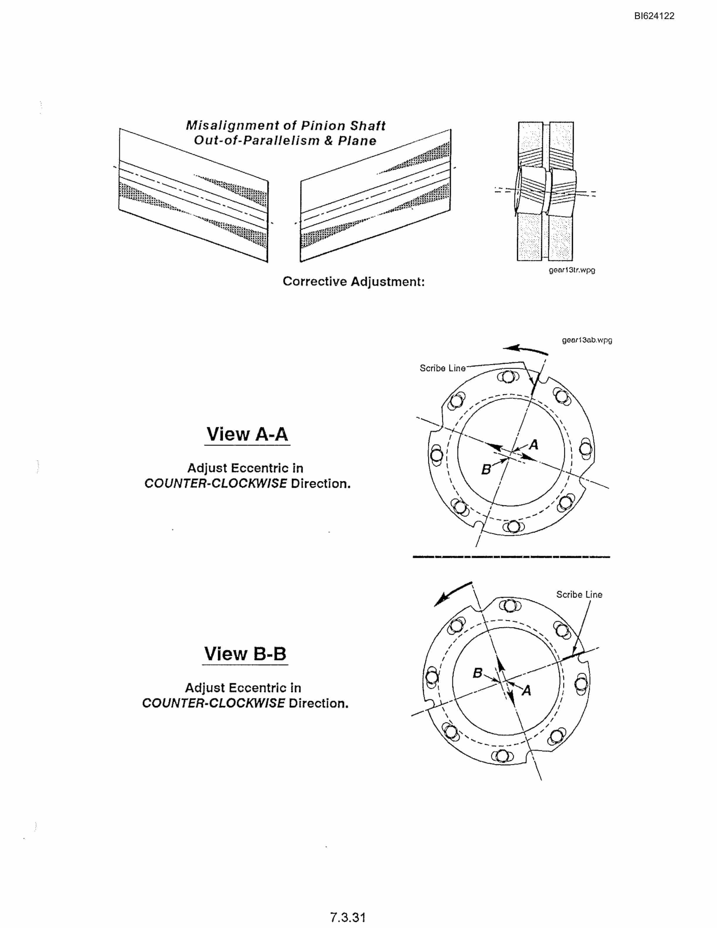 Bucyrus 8200 Walking Dragline Technical Manual BI624122-3