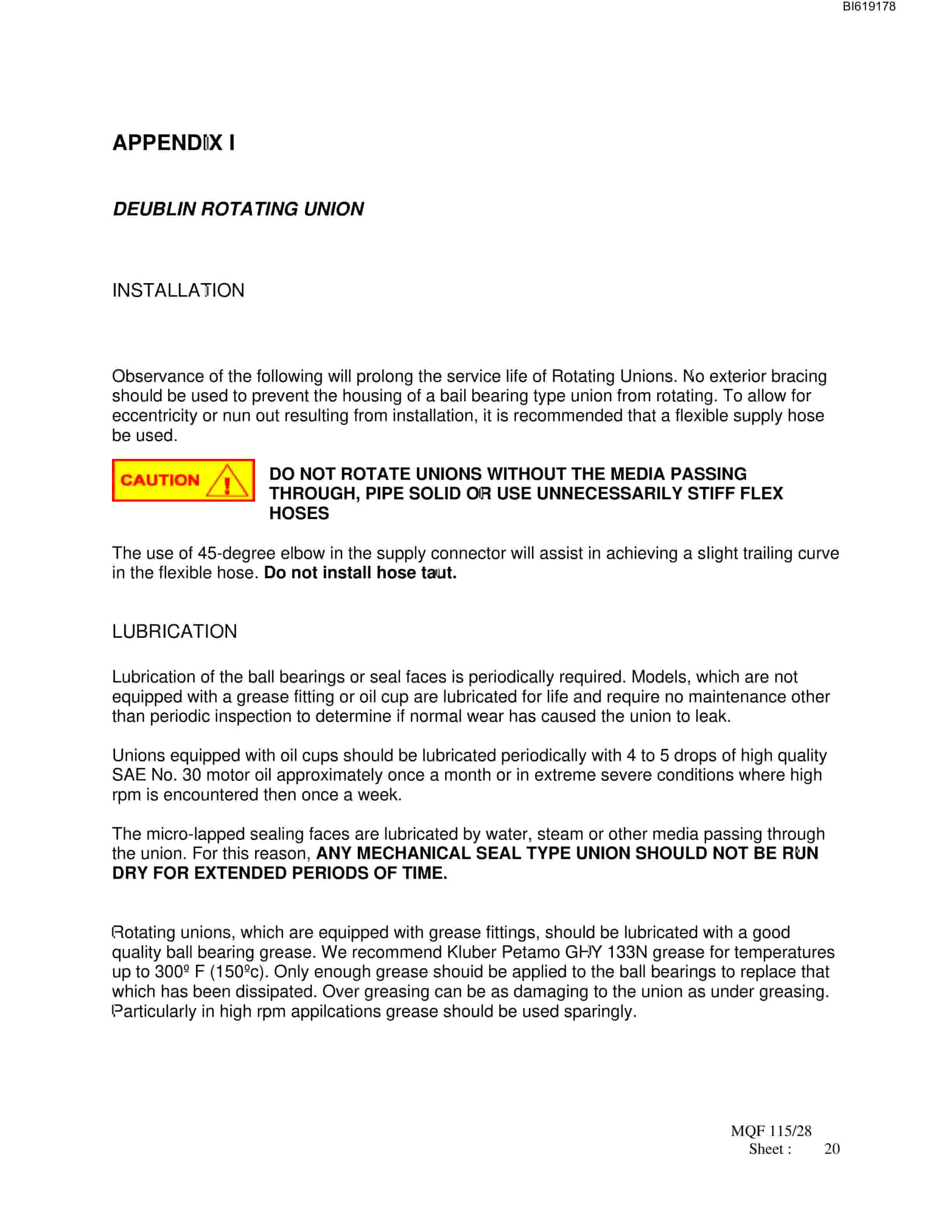 Bucyrus AC 3 Phase Induction Motor Technical Manual BI619178-5