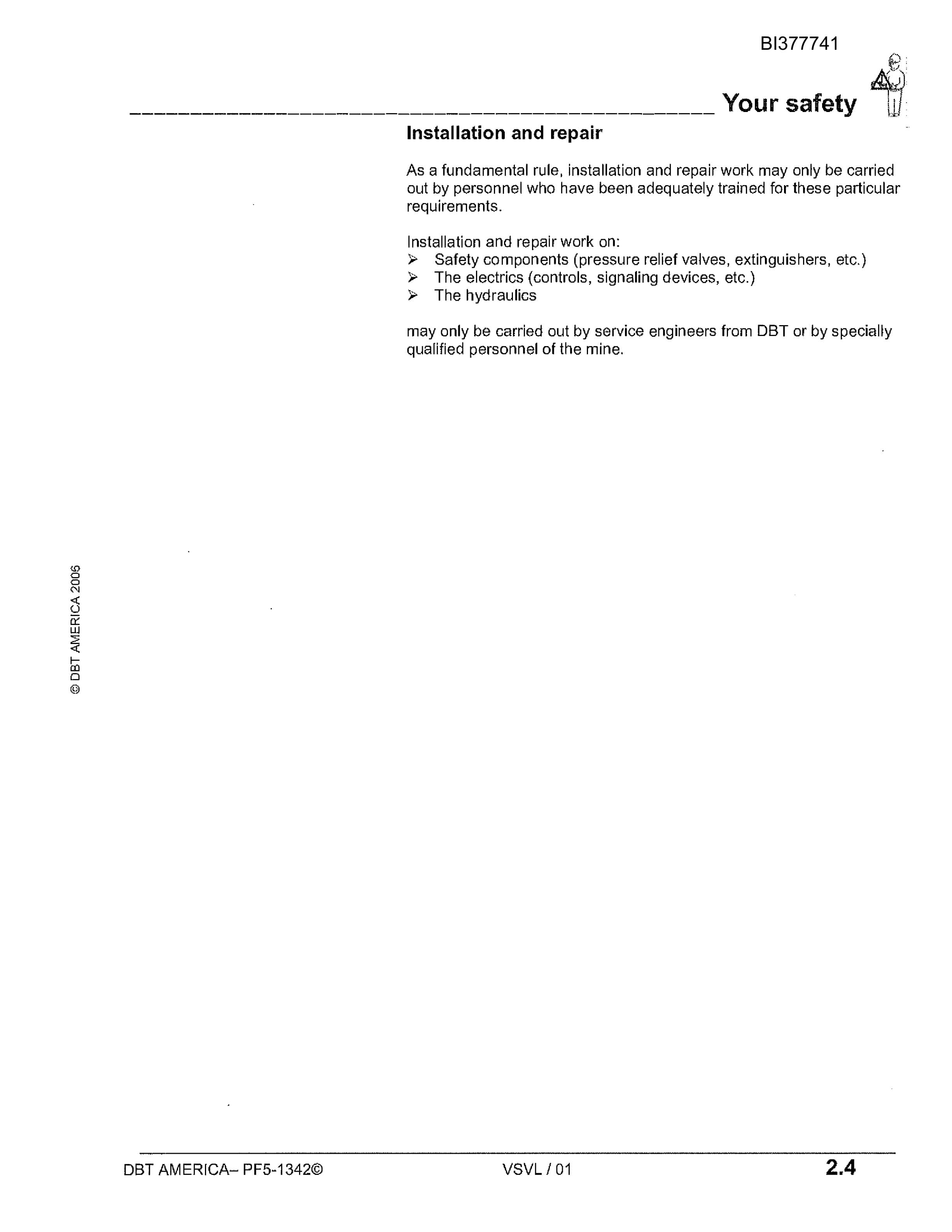 Bucyrus AFC-PF6 Technical Manual BI377741-2
