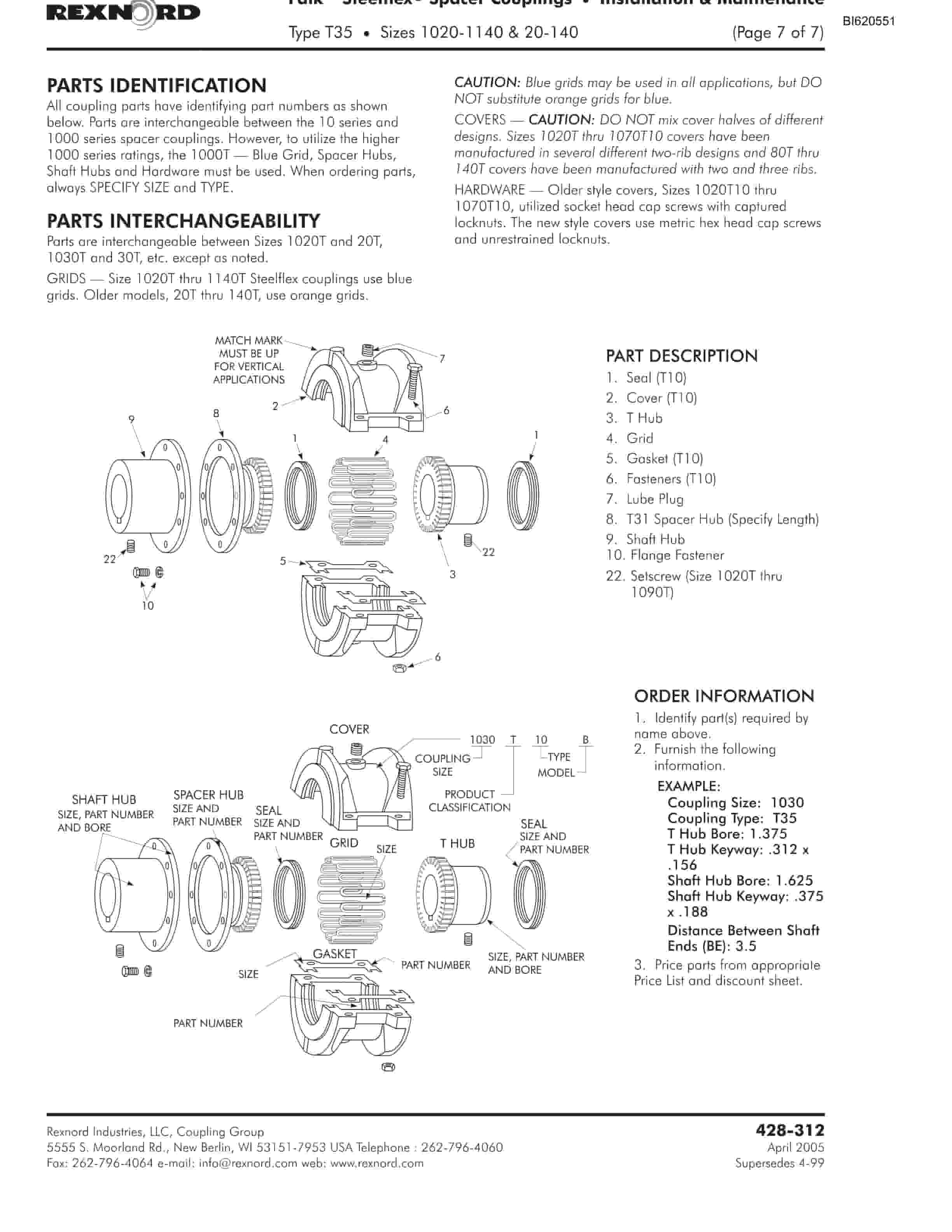 Bucyrus American Rock Salt Parts And Service Manual BI620551-2