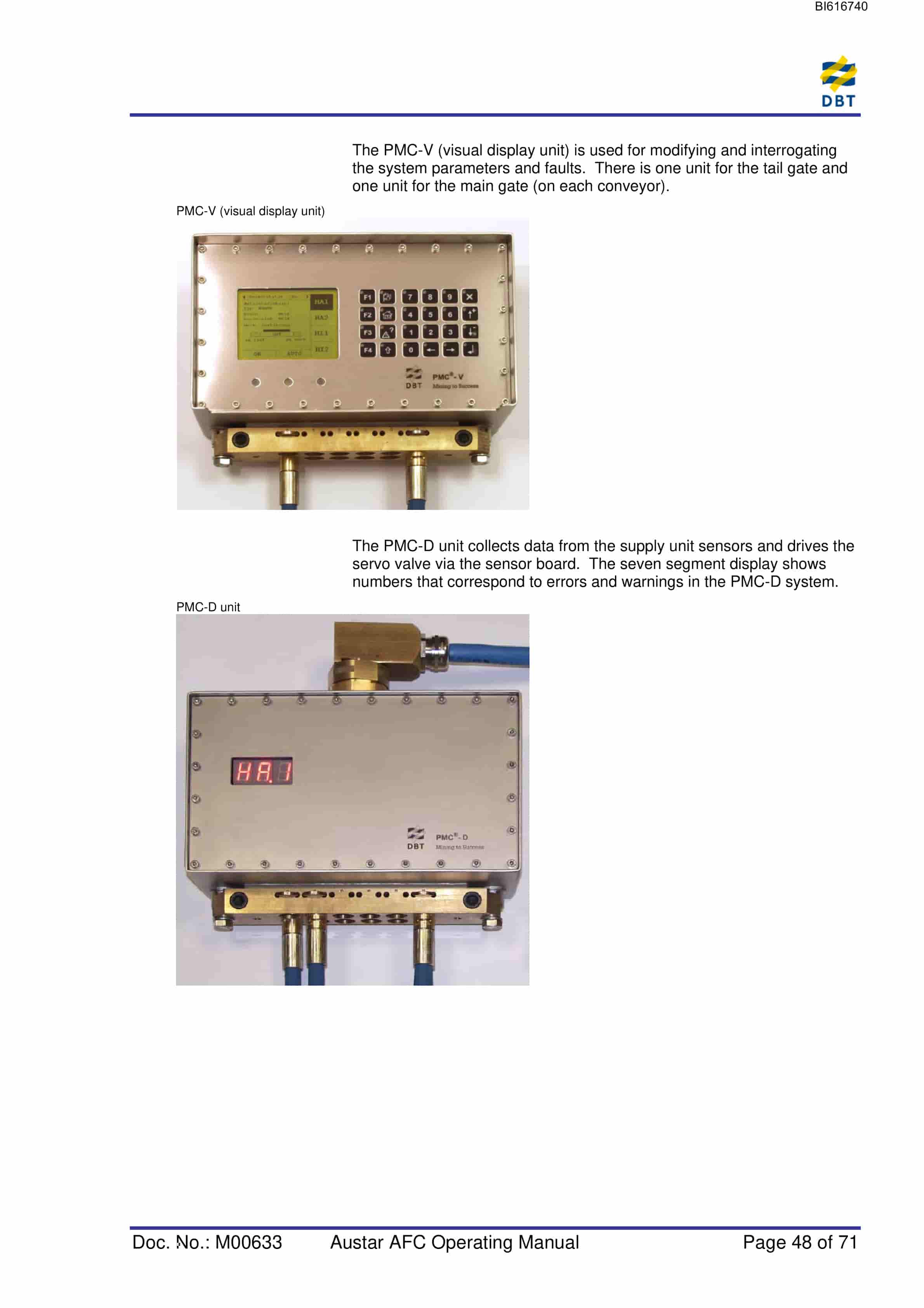 Bucyrus Austar AFC Technical Manual BI616740 3 Bucyrus Austar AFC Technical Manual BI616740 - Image 3
