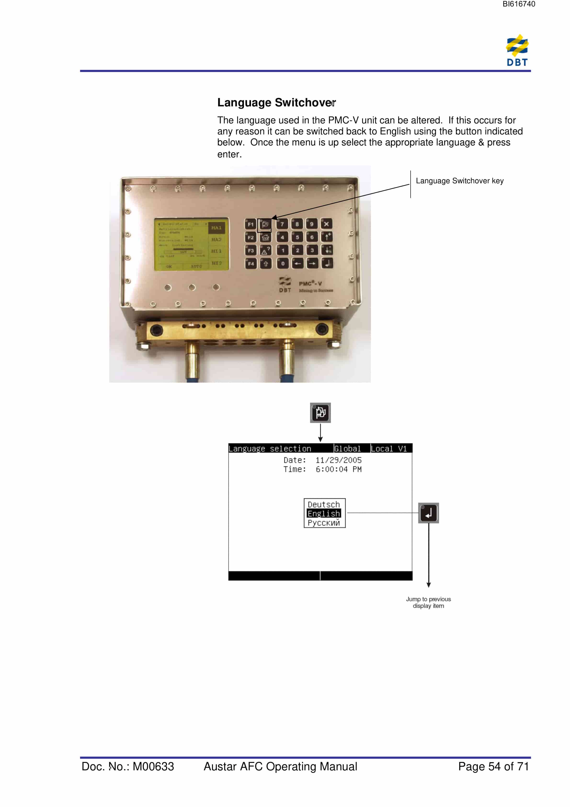 Bucyrus Austar AFC Technical Manual BI616740 4 Bucyrus Austar AFC Technical Manual BI616740 - Image 4