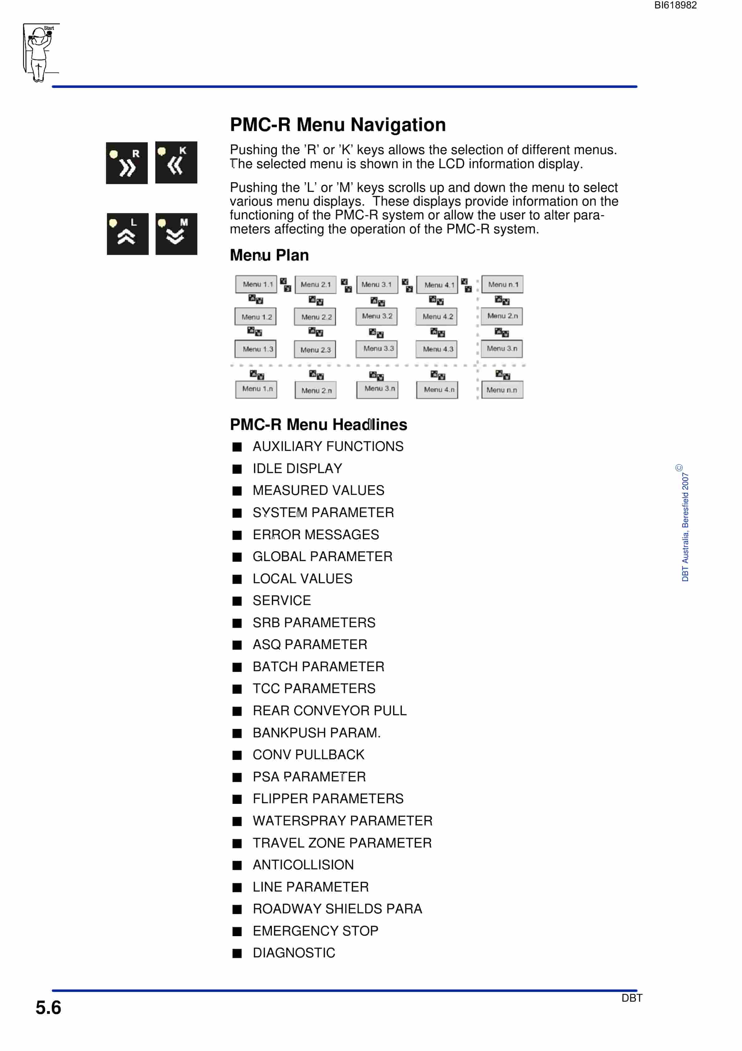 Bucyrus Austar DBT - E Frame Technical Manual BI618982-3