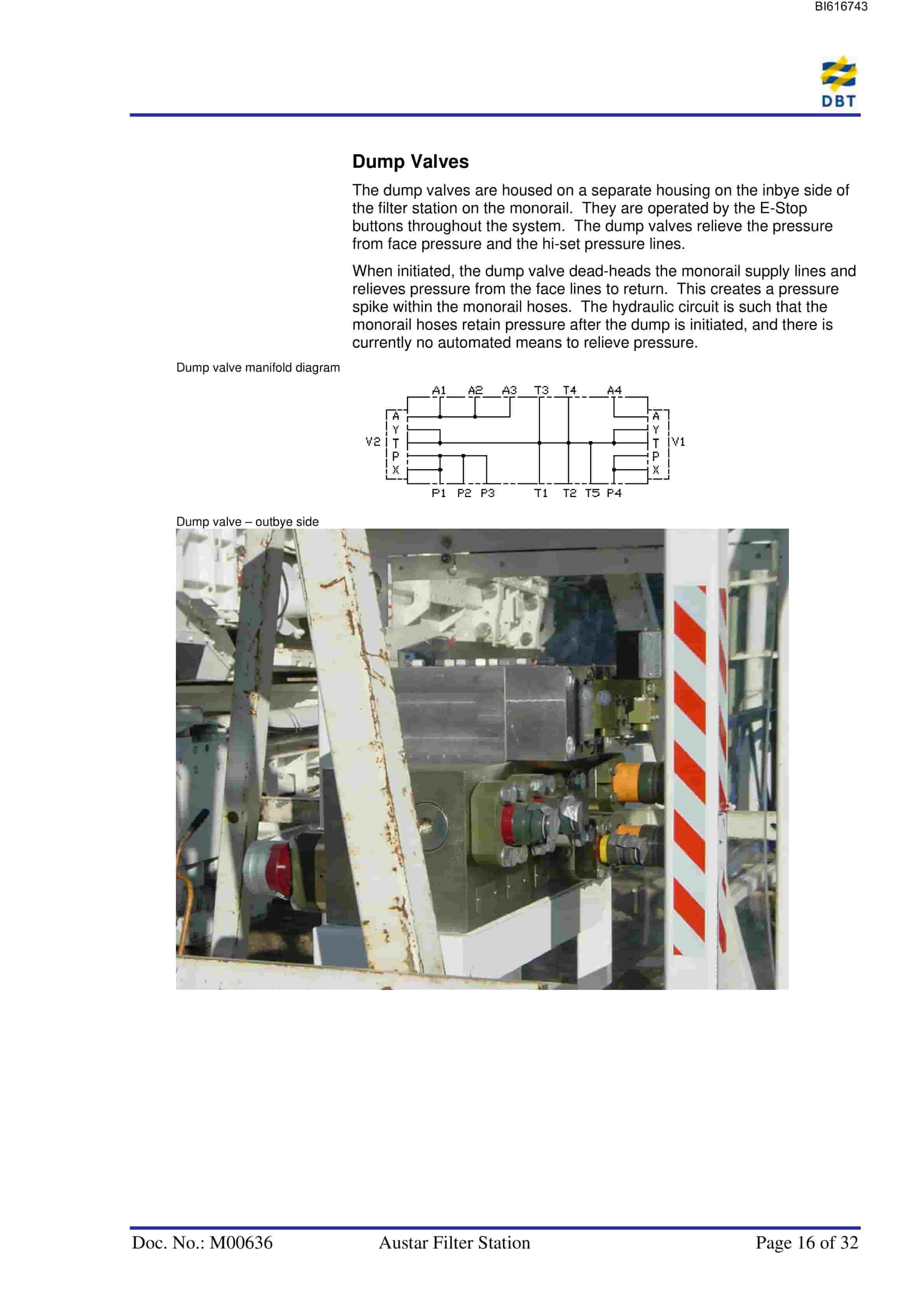 Bucyrus Austar Filter Station Technical Manual BI616743 2 Bucyrus Austar Filter Station Technical Manual BI616743 - Image 2
