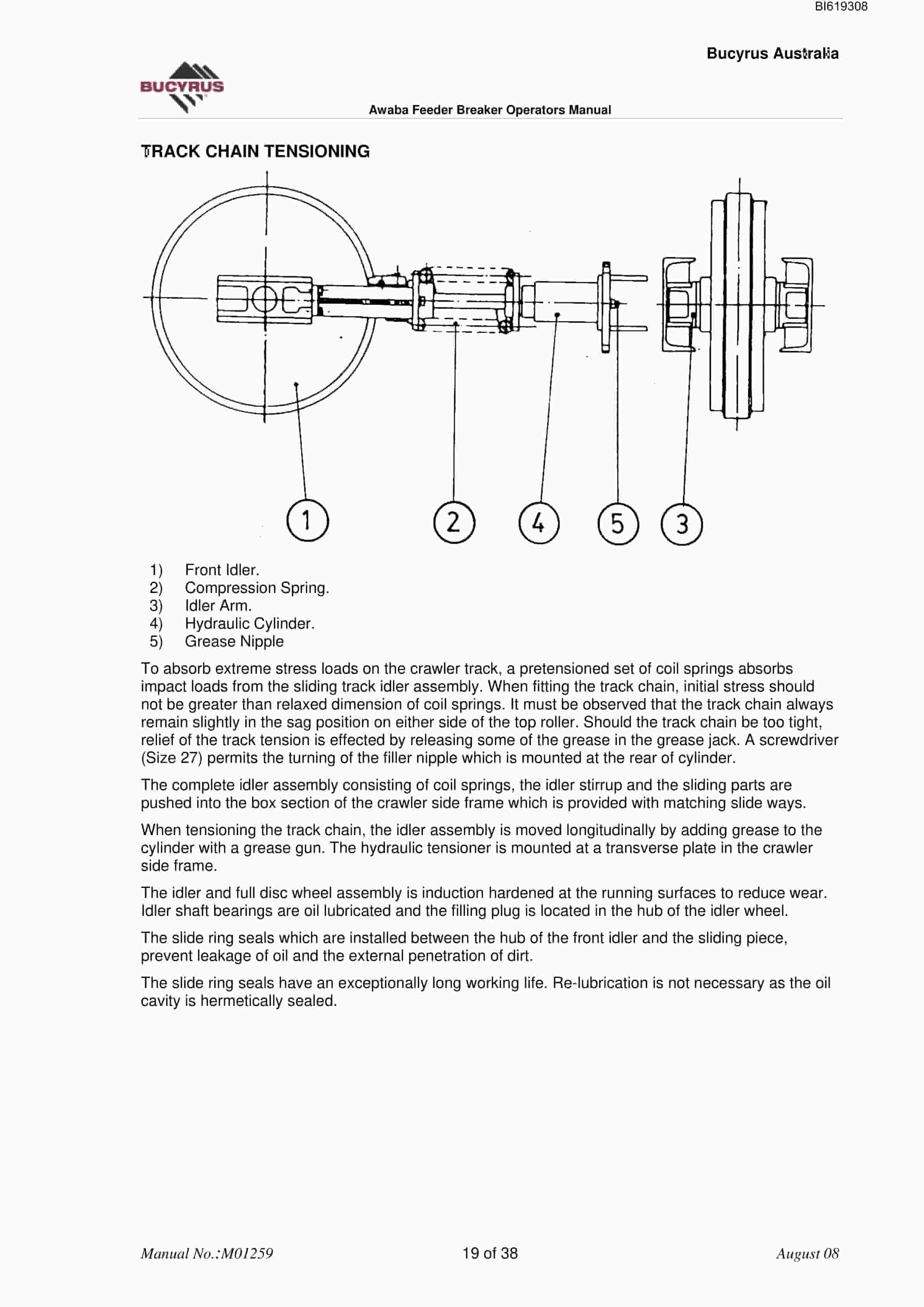 Bucyrus Awaba Feeder Breaker FB58 Technical Manual BI619308 2 Bucyrus Awaba Feeder Breaker FB58 Technical Manual BI619308 - Image 2