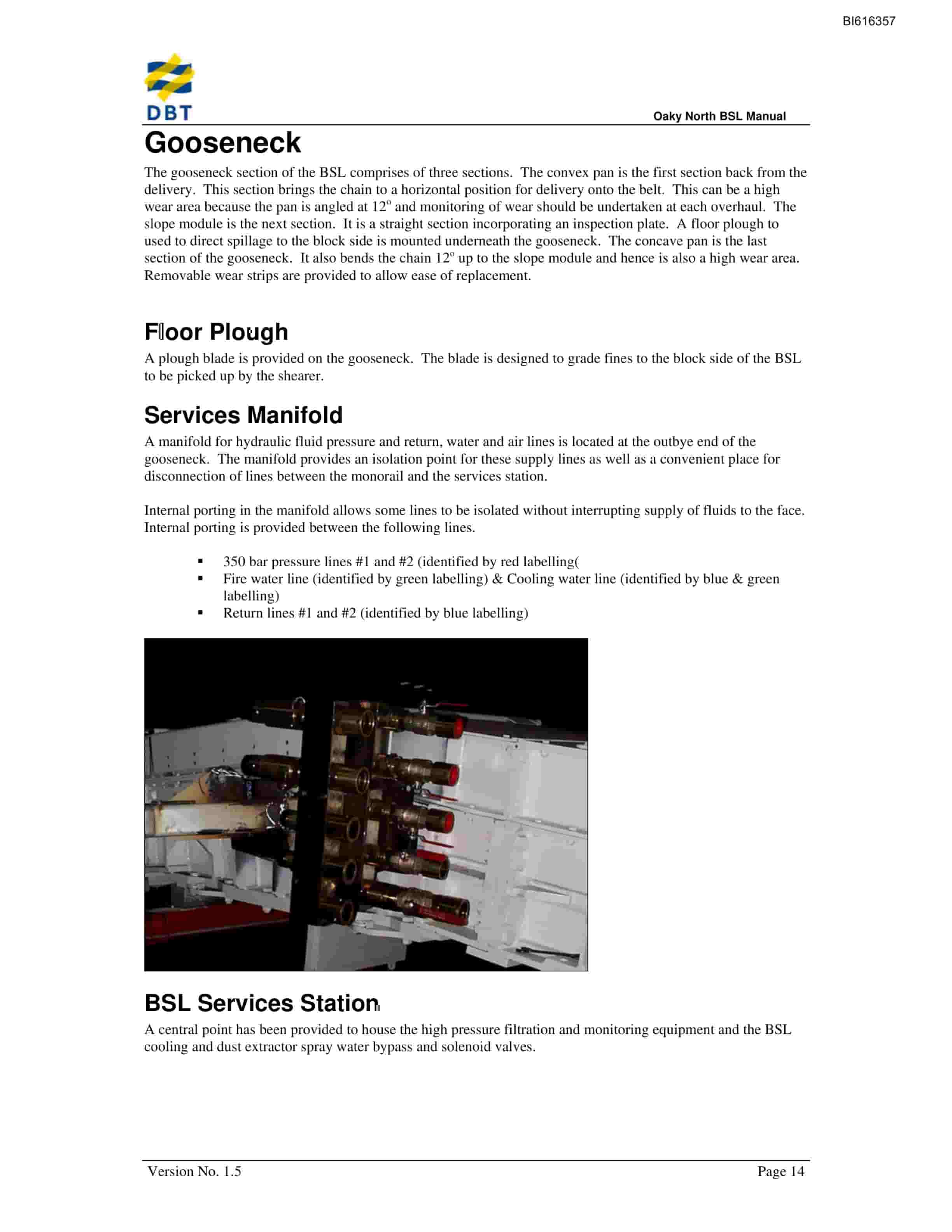 Bucyrus Beam Stage Loader Technical Manual BI616357-2