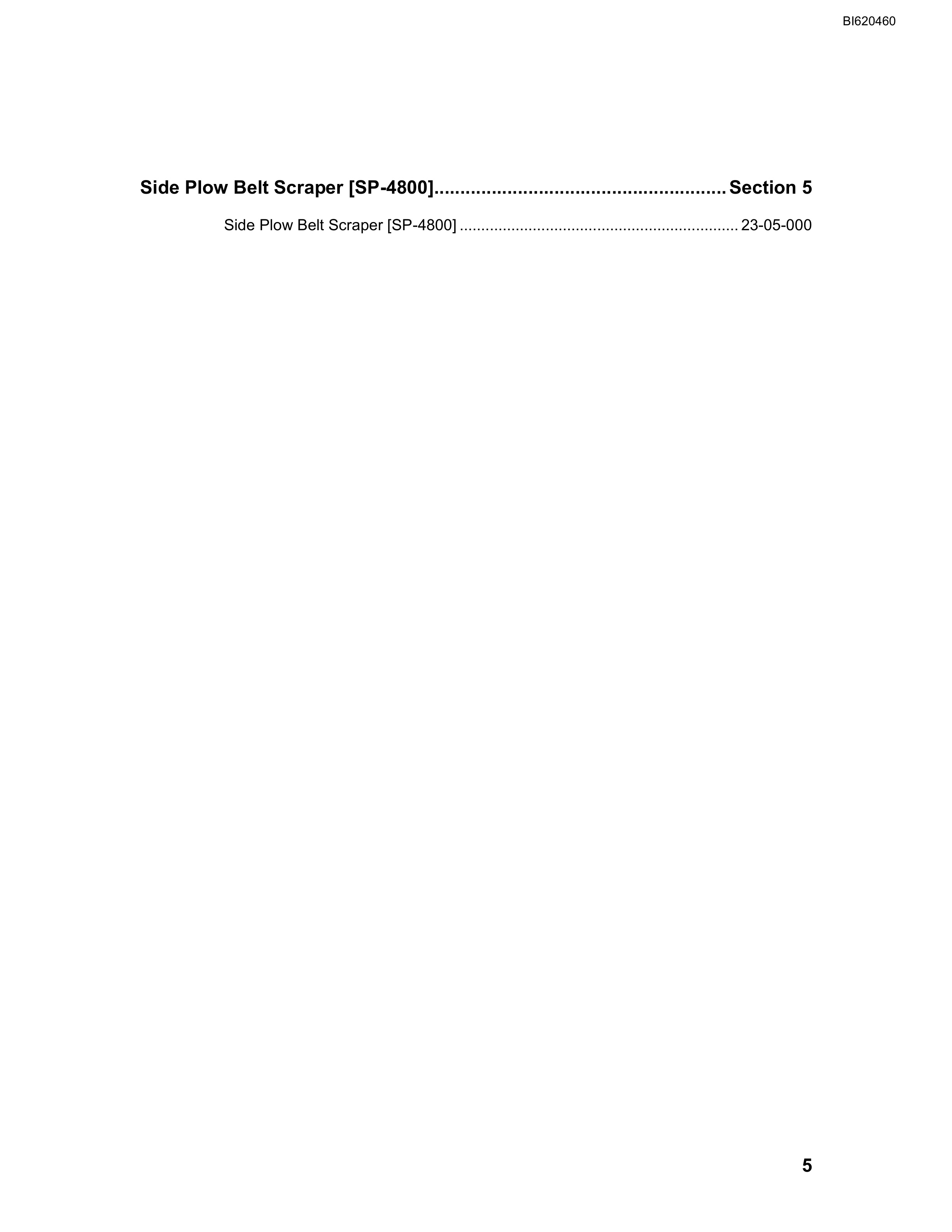 Bucyrus Belt System Parts And Service Manual BI620460-5