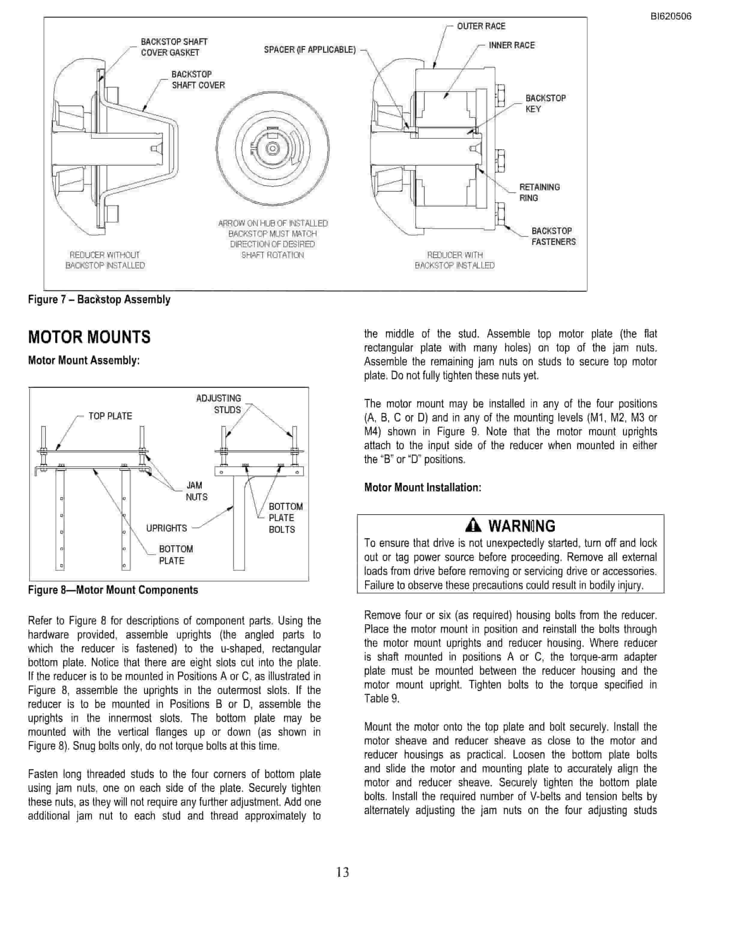 Bucyrus Belt System Parts And Service Manual BI620506-2