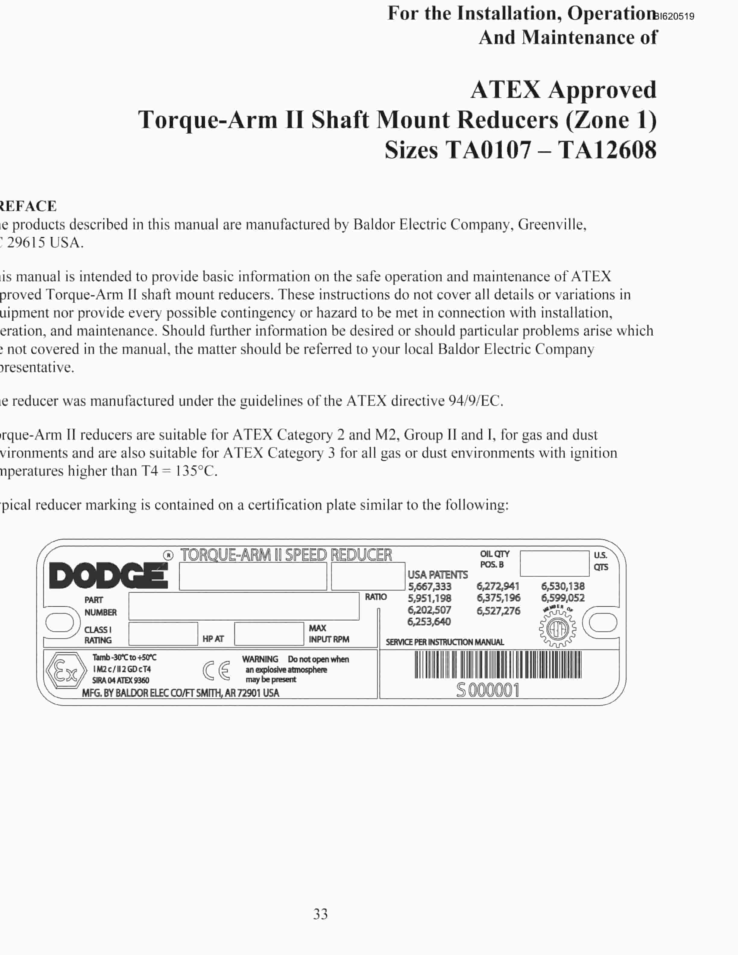 Bucyrus Belt System Parts And Service Manual BI620519-3