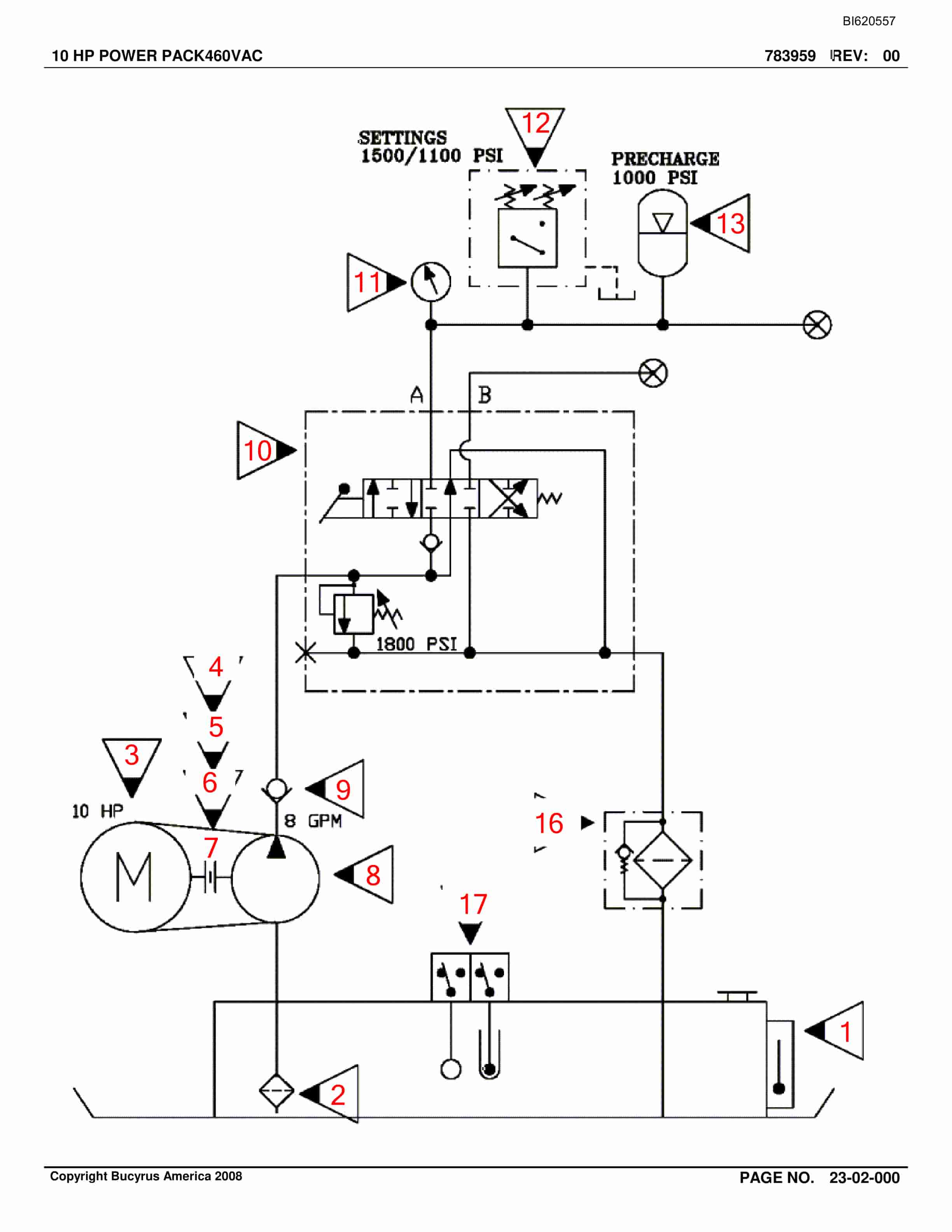 Bucyrus Belt System Parts And Service Manual BI620557-3