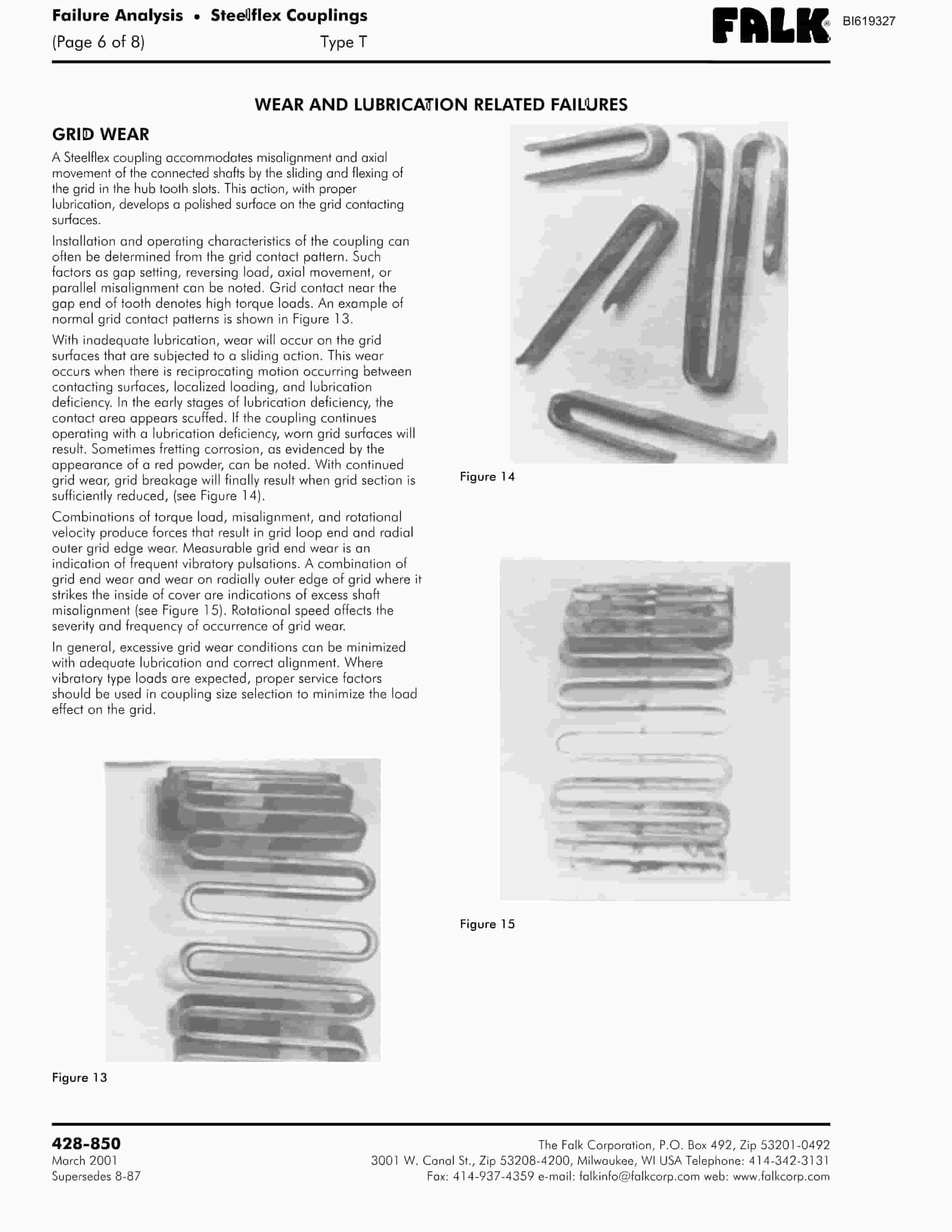 Bucyrus Belt System Parts Catalog BI619327-2