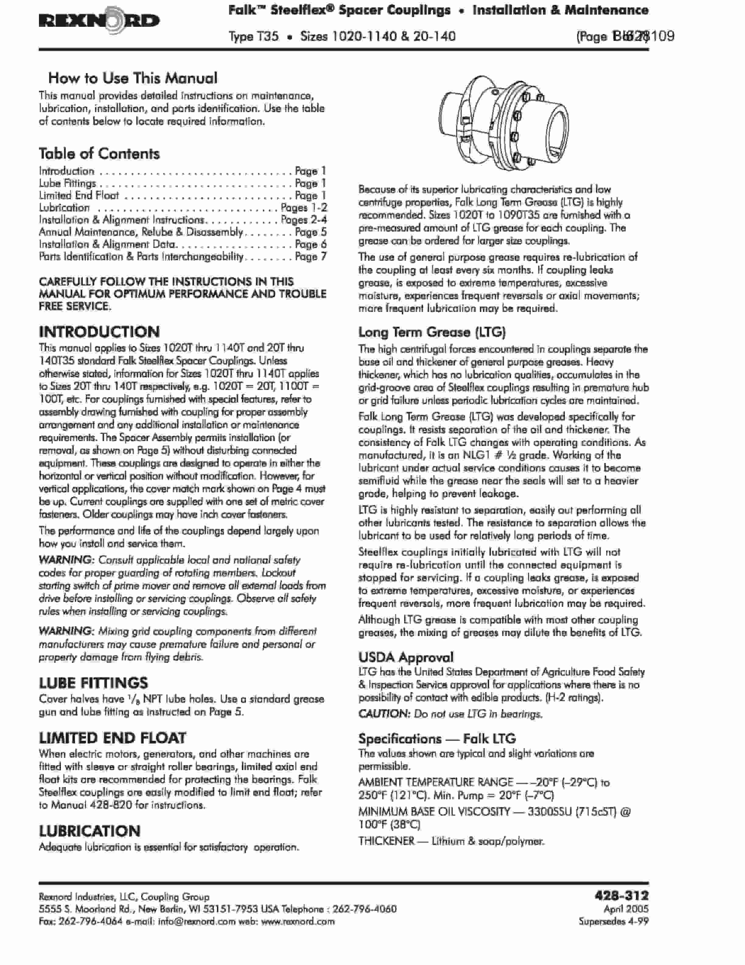 Bucyrus Belt System Parts Catalog BI628109-2