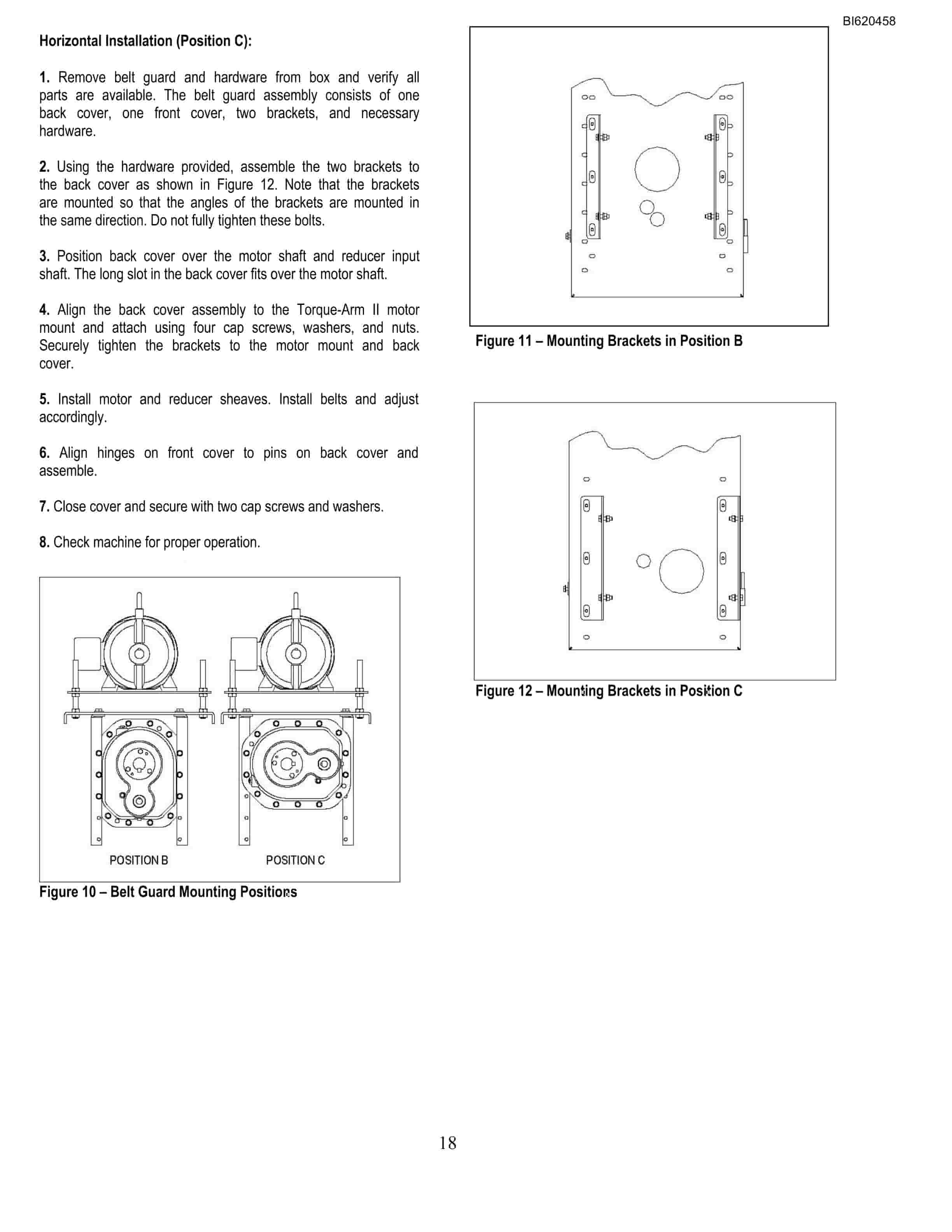 Bucyrus Belt System Spare Parts List BI620458-2