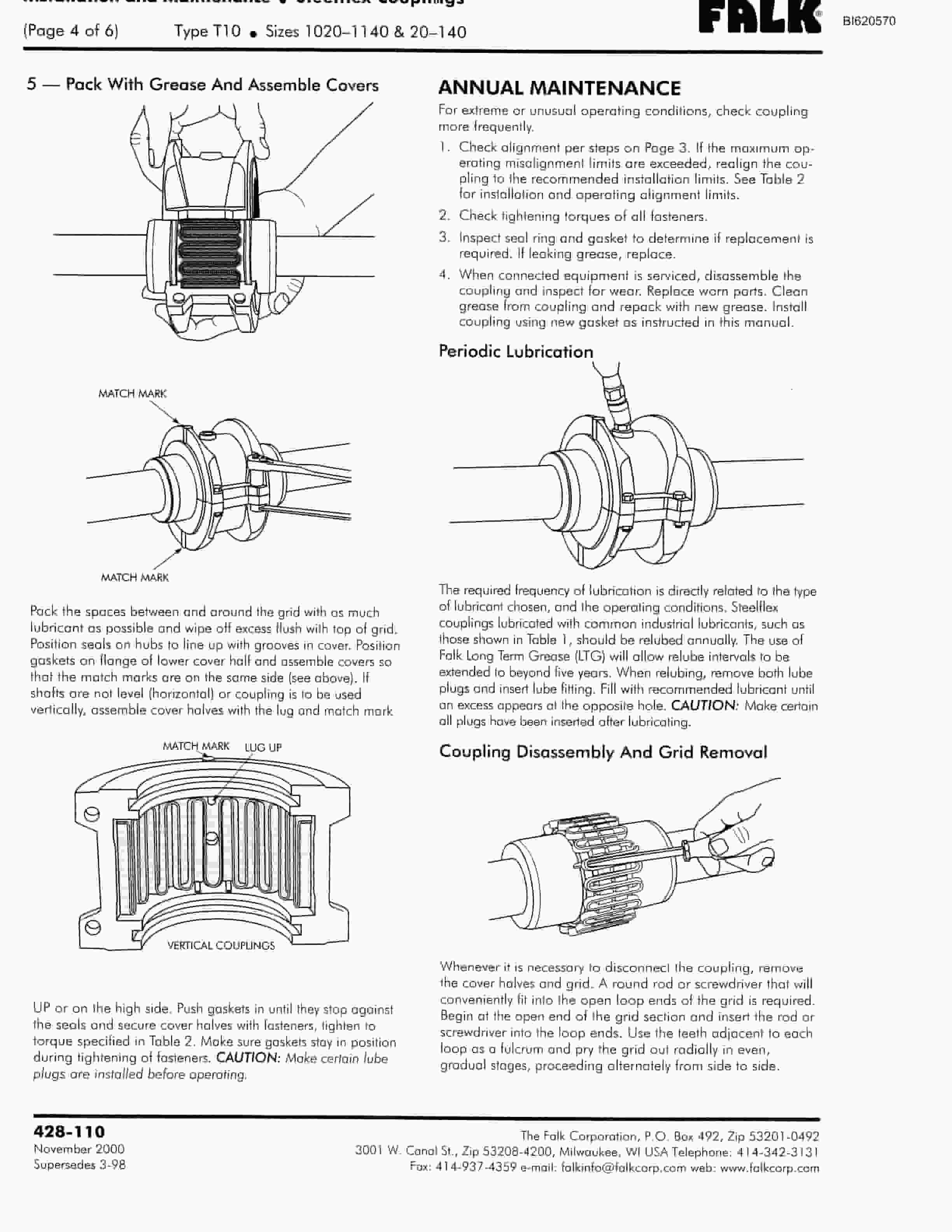 Bucyrus Belt System Spare Parts List BI620570-3