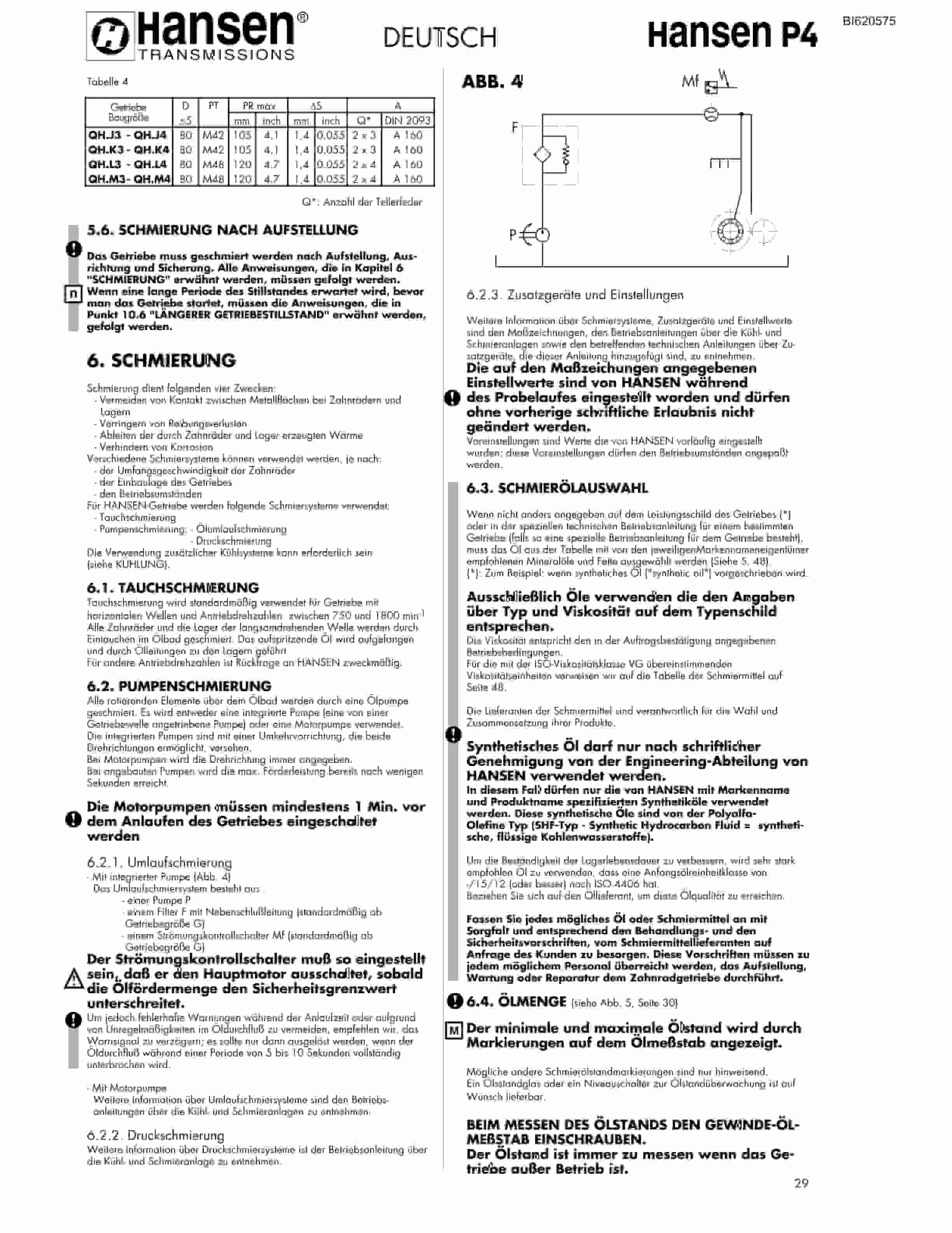 Bucyrus Belt System Spare Parts List BI620575-2