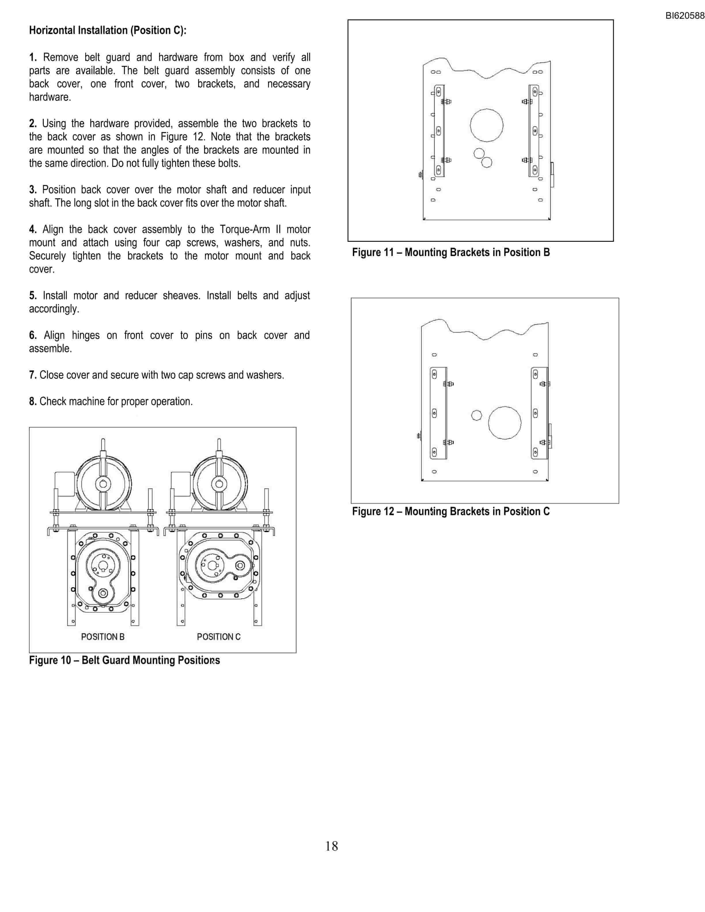 Bucyrus Belt System Spare Parts List BI620588-2