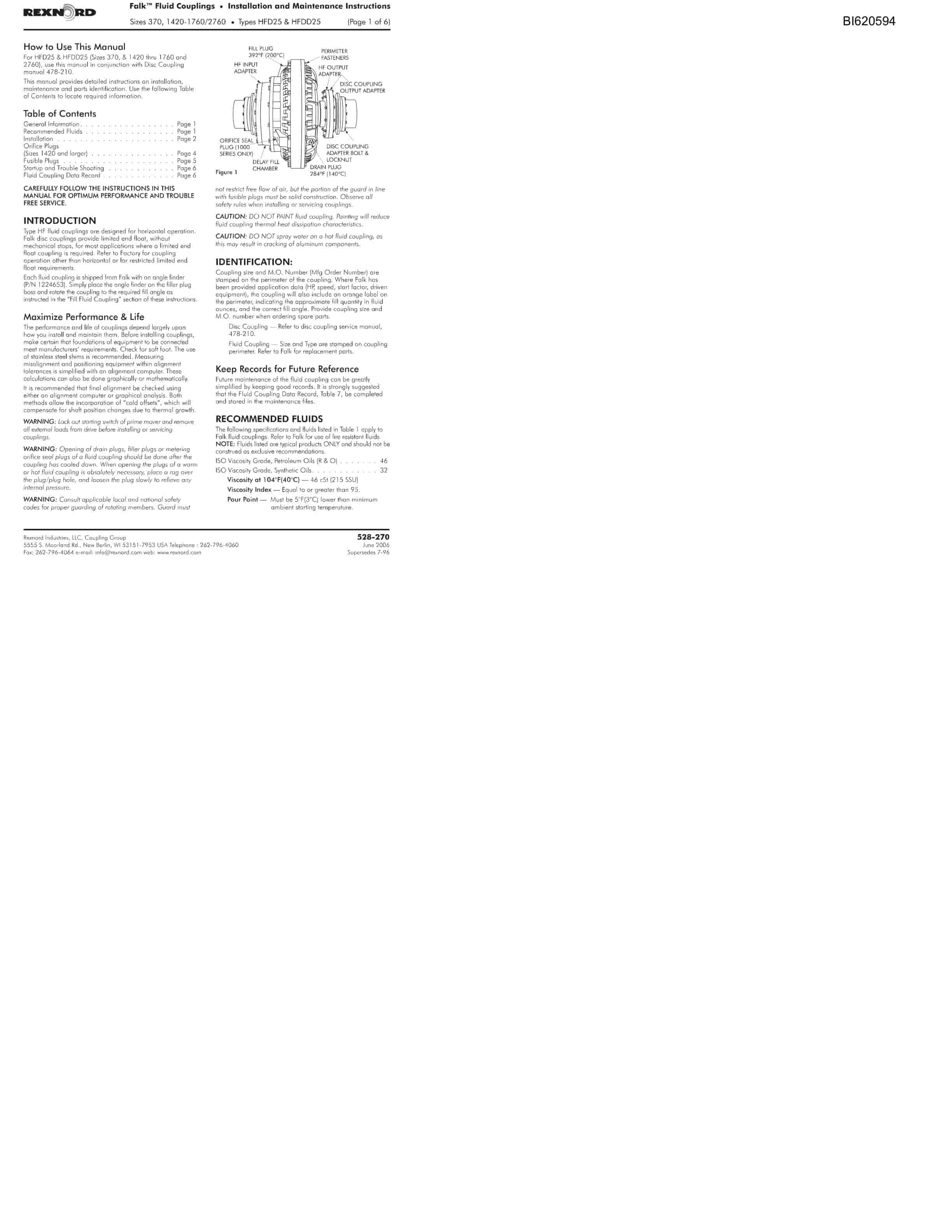 Bucyrus Belt System Spare Parts List BI620594-3