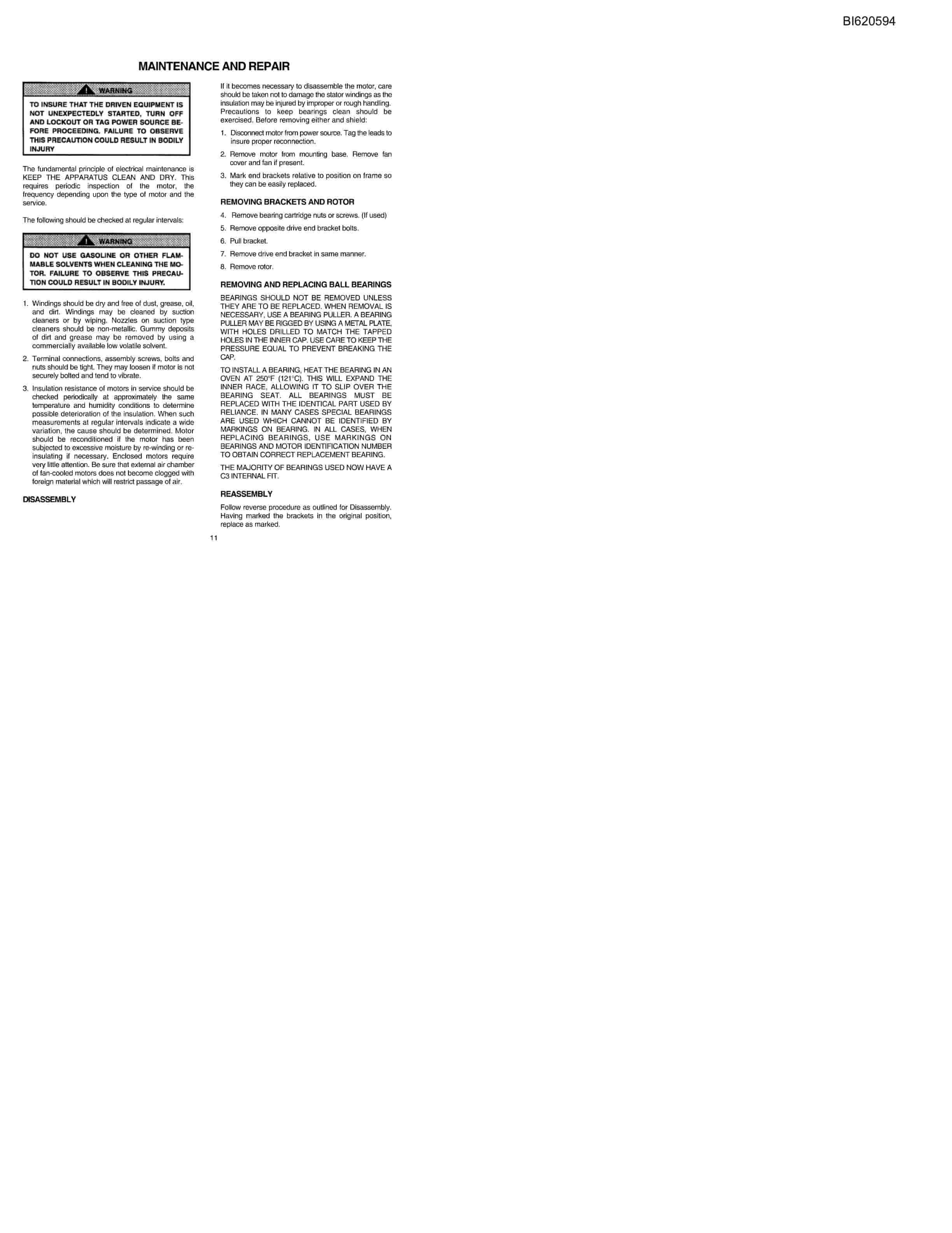 Bucyrus Belt System Spare Parts List BI620594-5